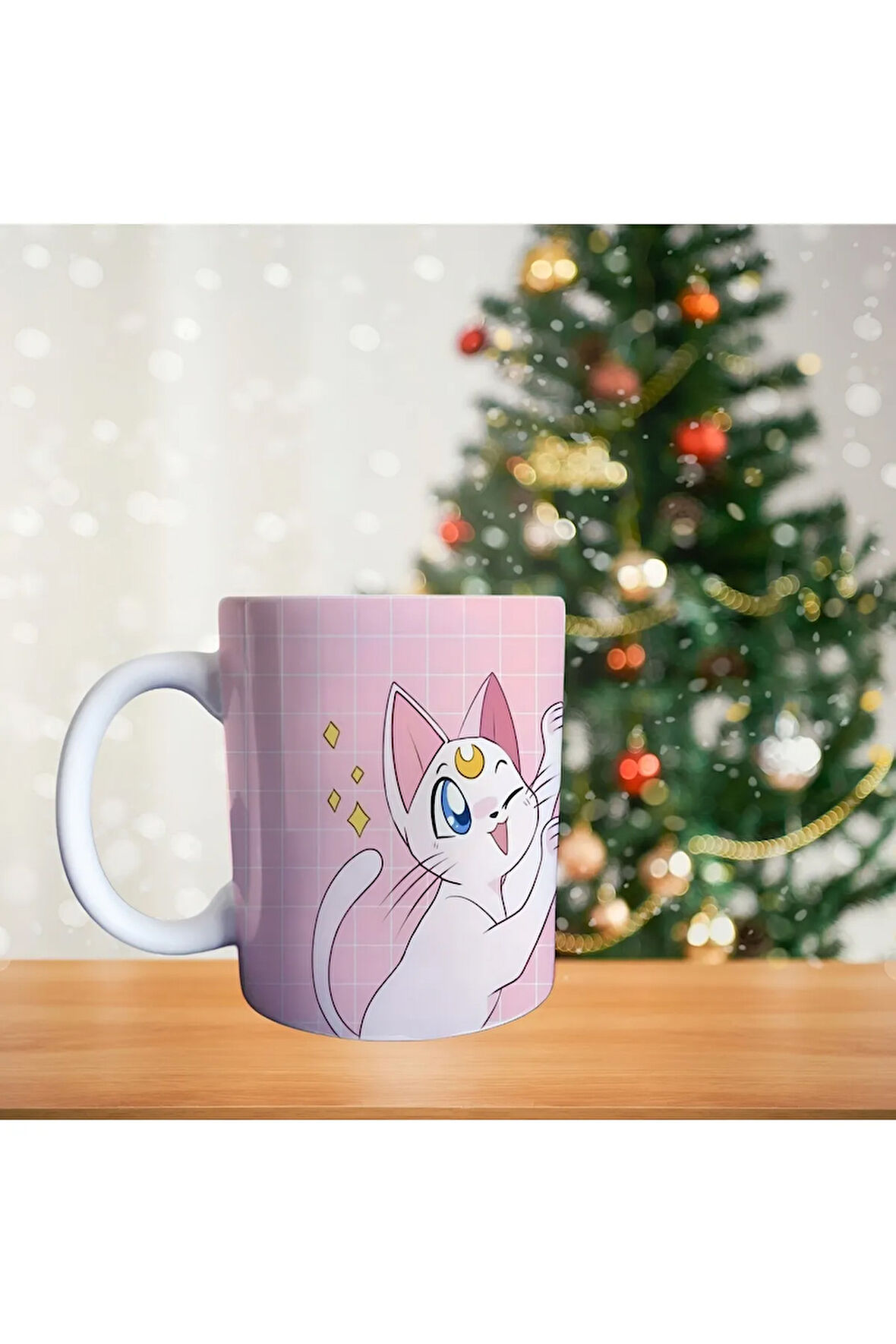 Ay savaşçısı luna ve artemis Porselen Kupa