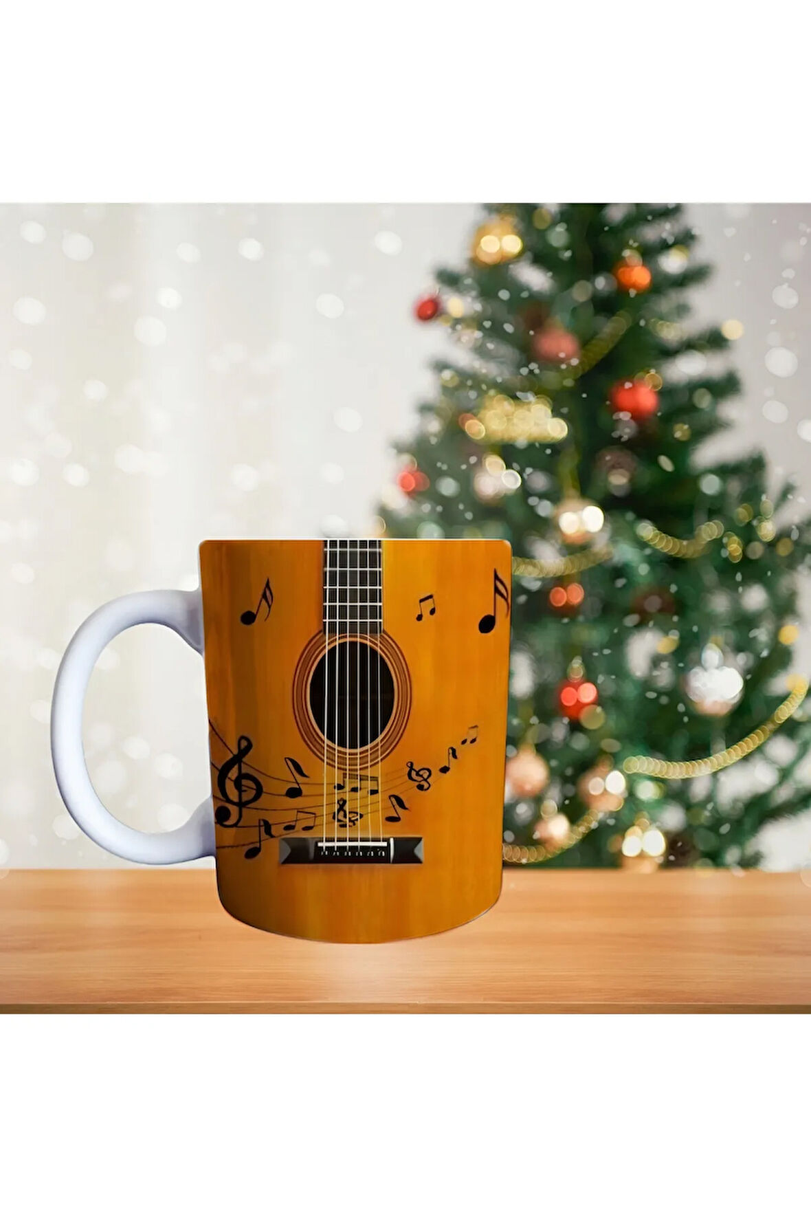 Gitar Porselen Kupa