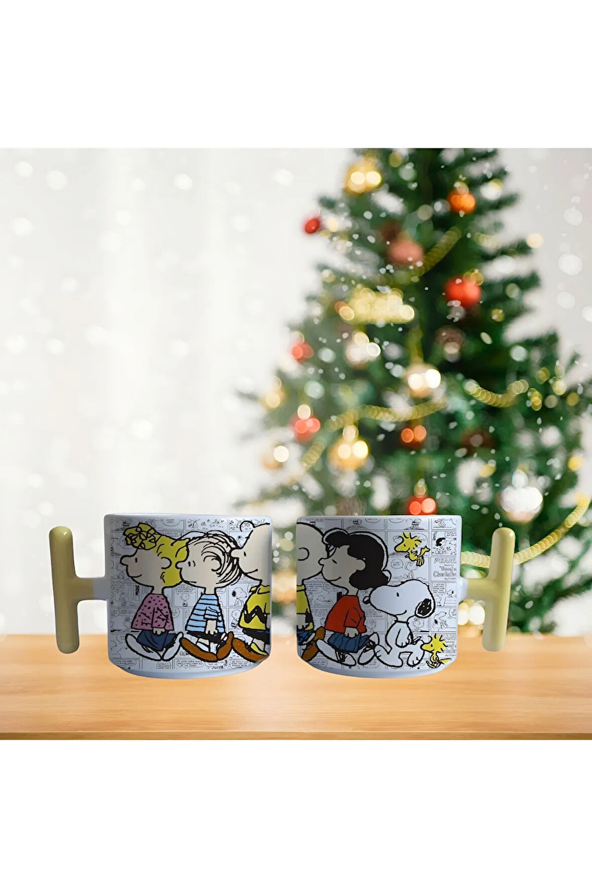Snoopy gezmede Porselen Fincan / Kupa -mug