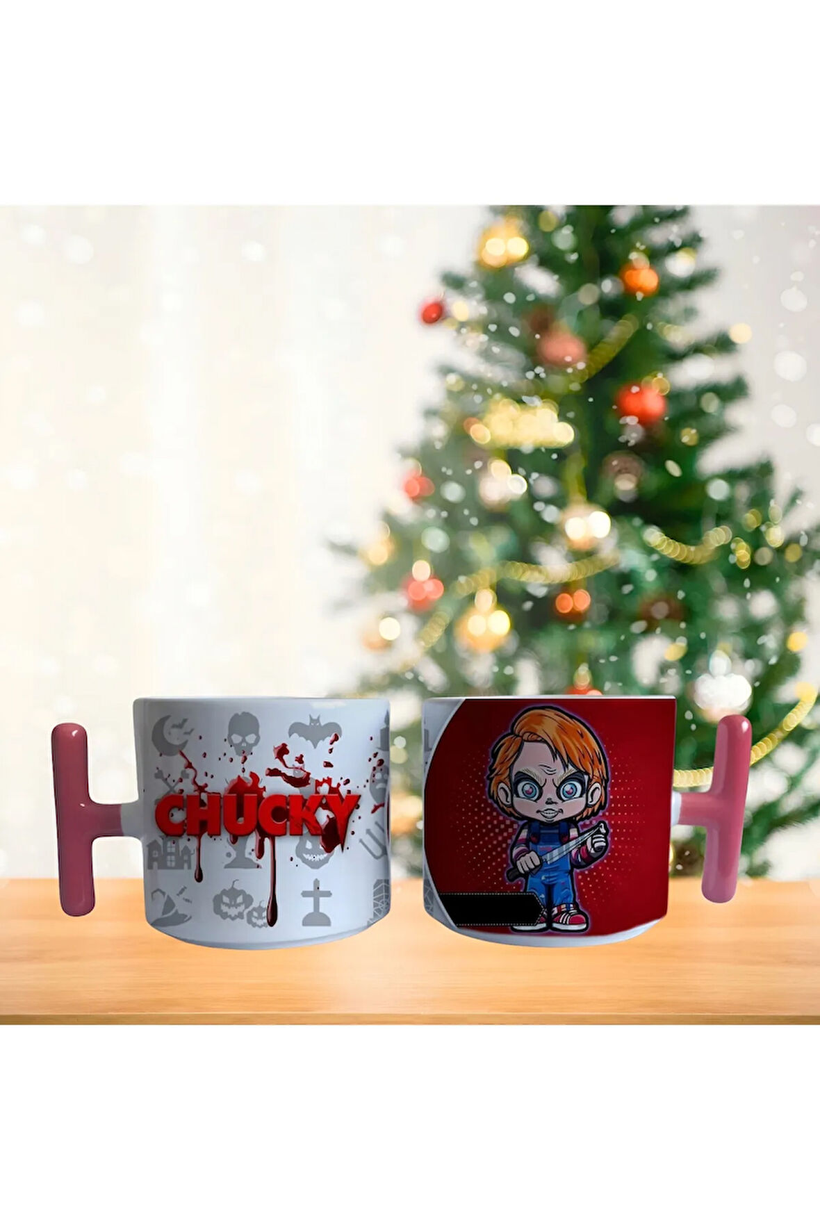 Chucky Porselen Fincan / Kupa -mug
