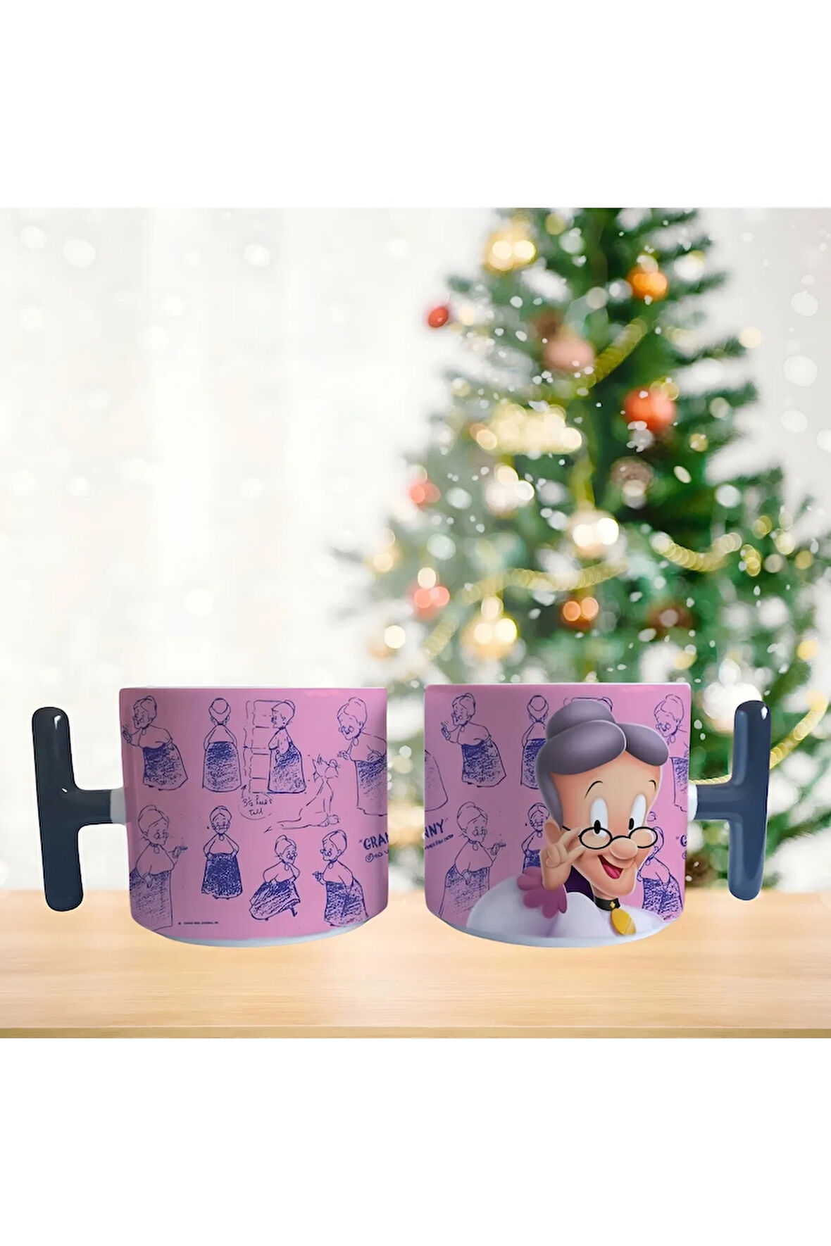 Tweety büyükanne Granny Porselen Fincan / Kupa -mug