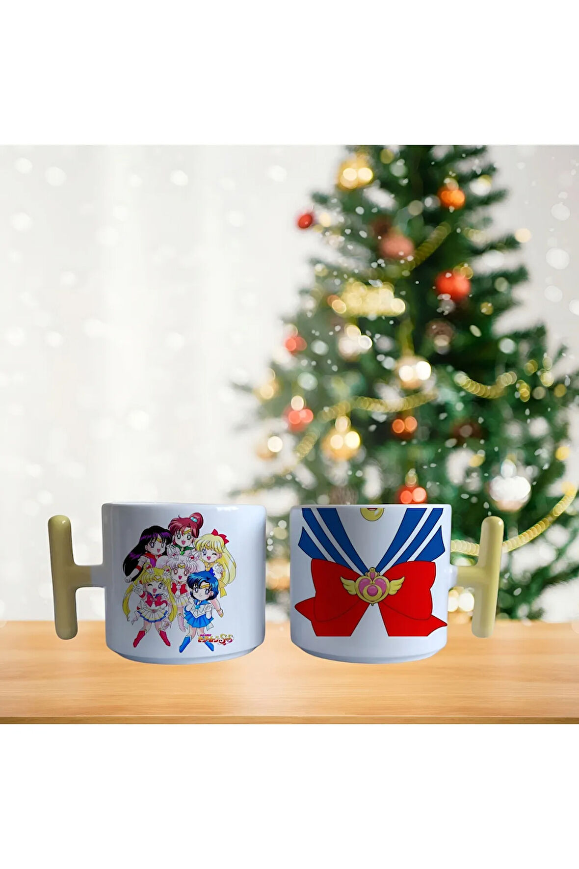 Ay savaşçısı mars uranüs porselen fincan / kupa -mug