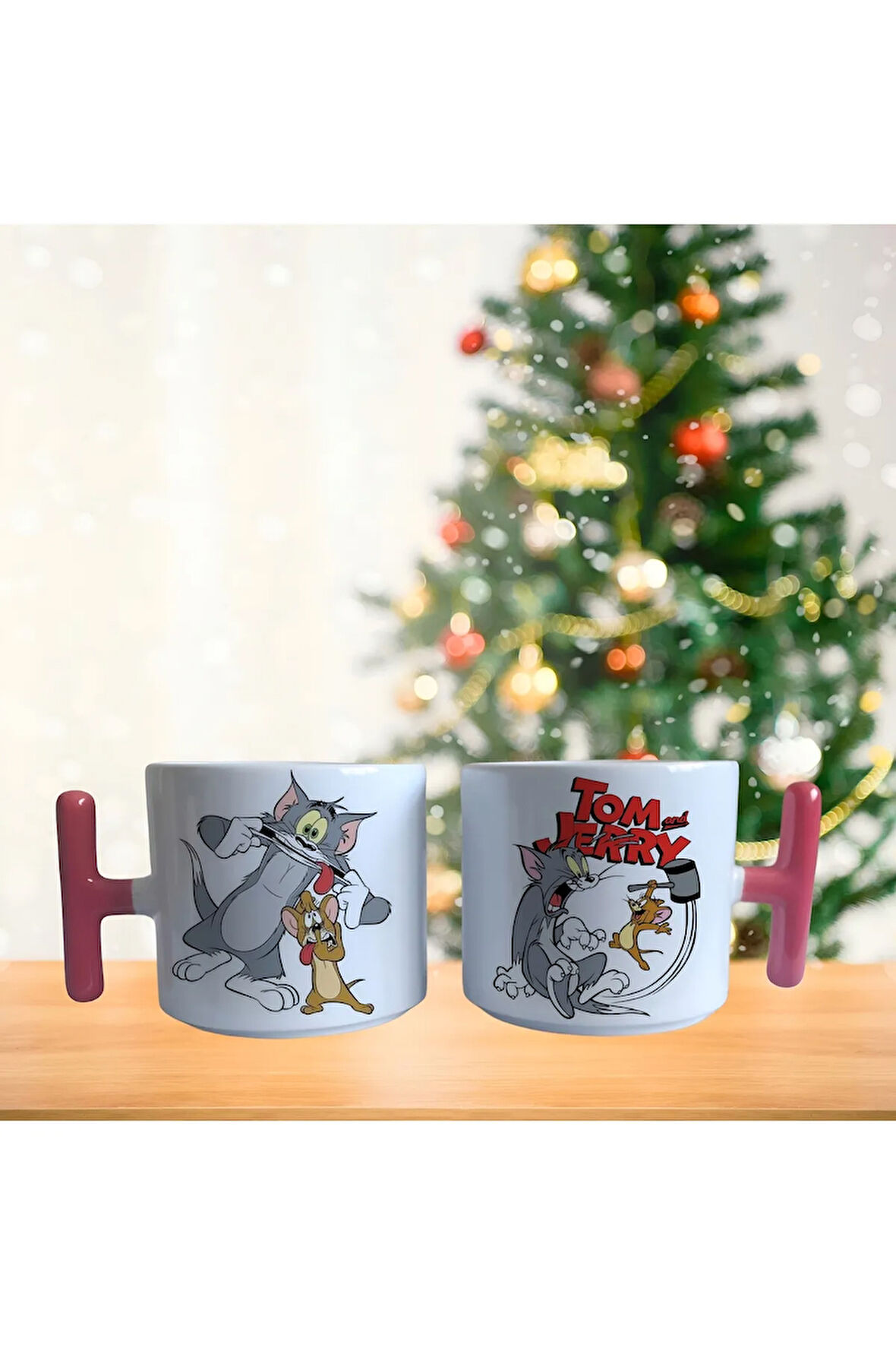 Tom ve Jerry porselen fincan / kupa -mug