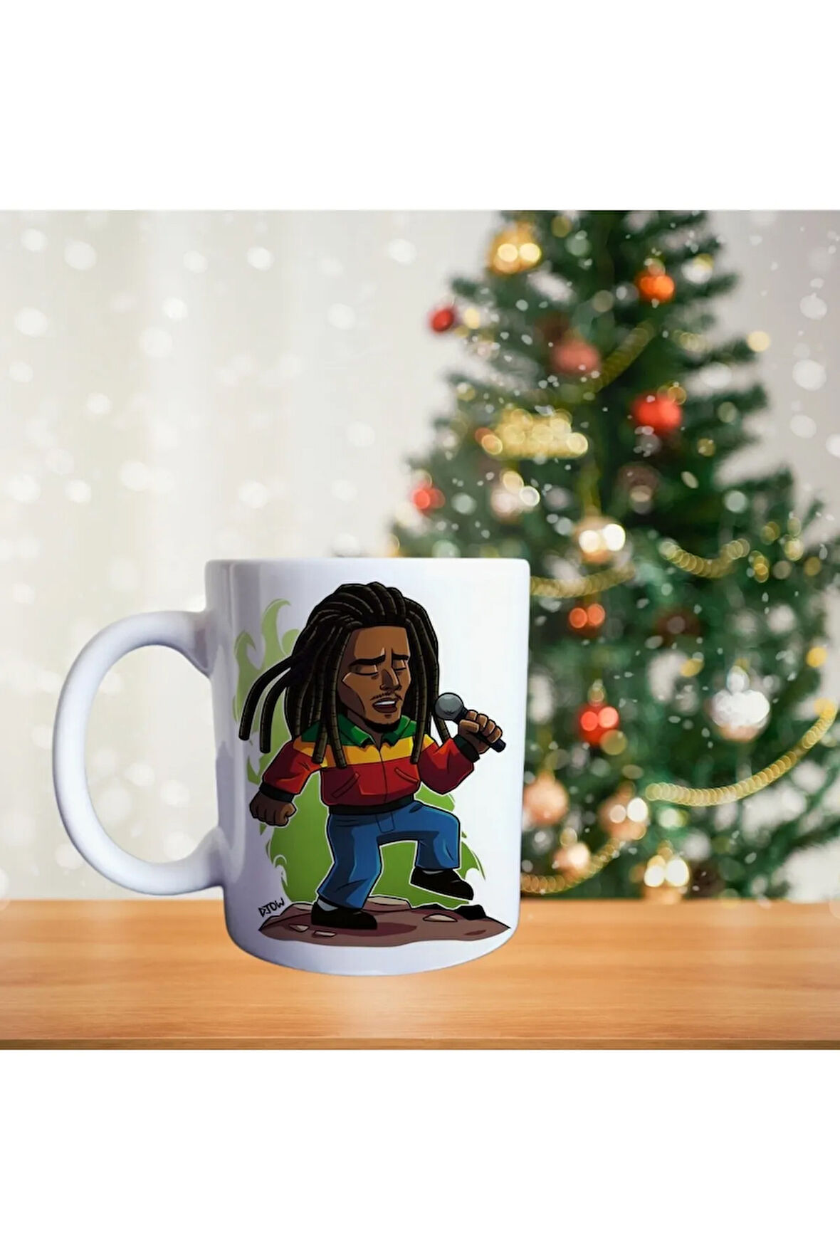 Bob Marley - Be Happy Porselen Kupa