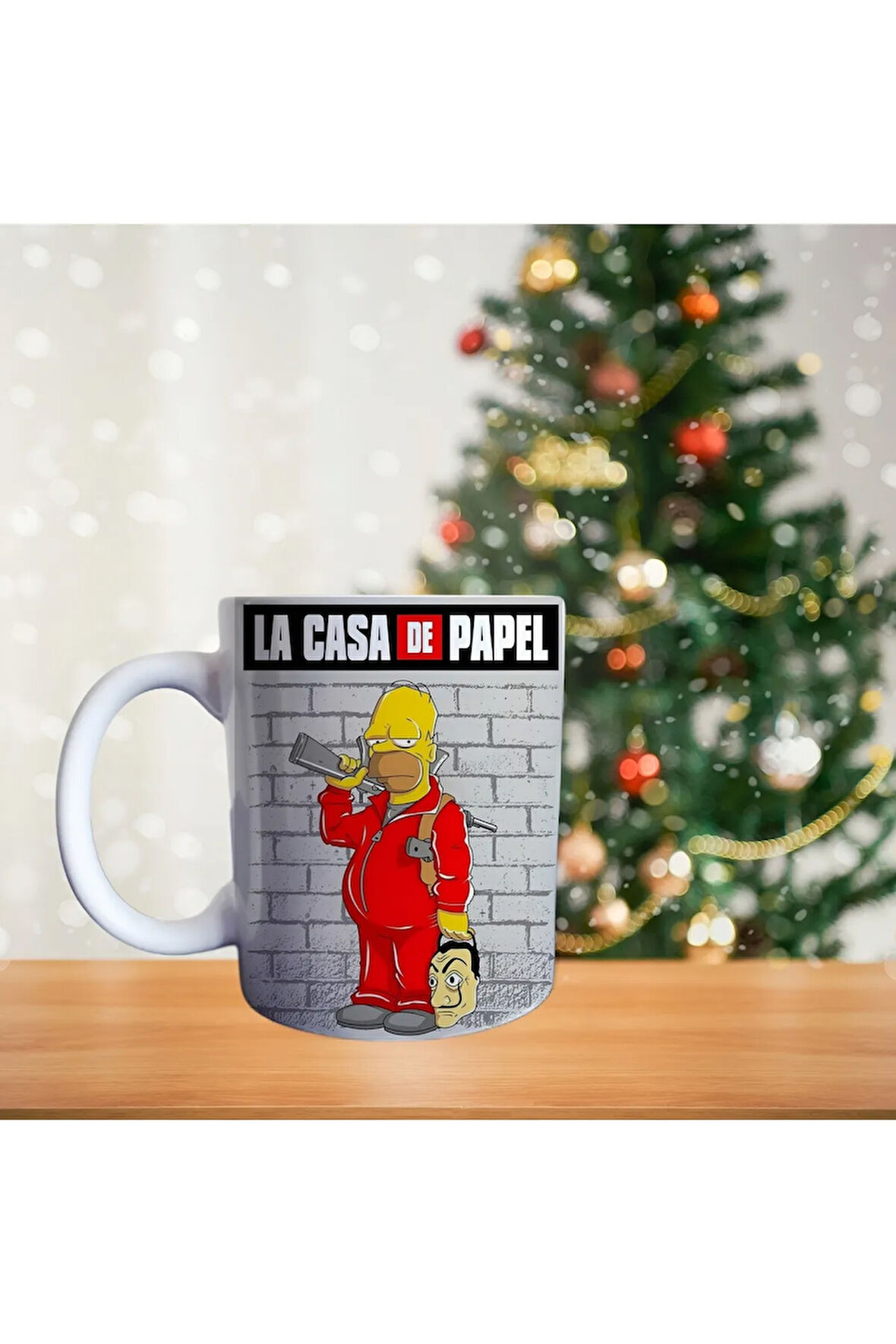 La Casa Da Papel Porselen Kupa