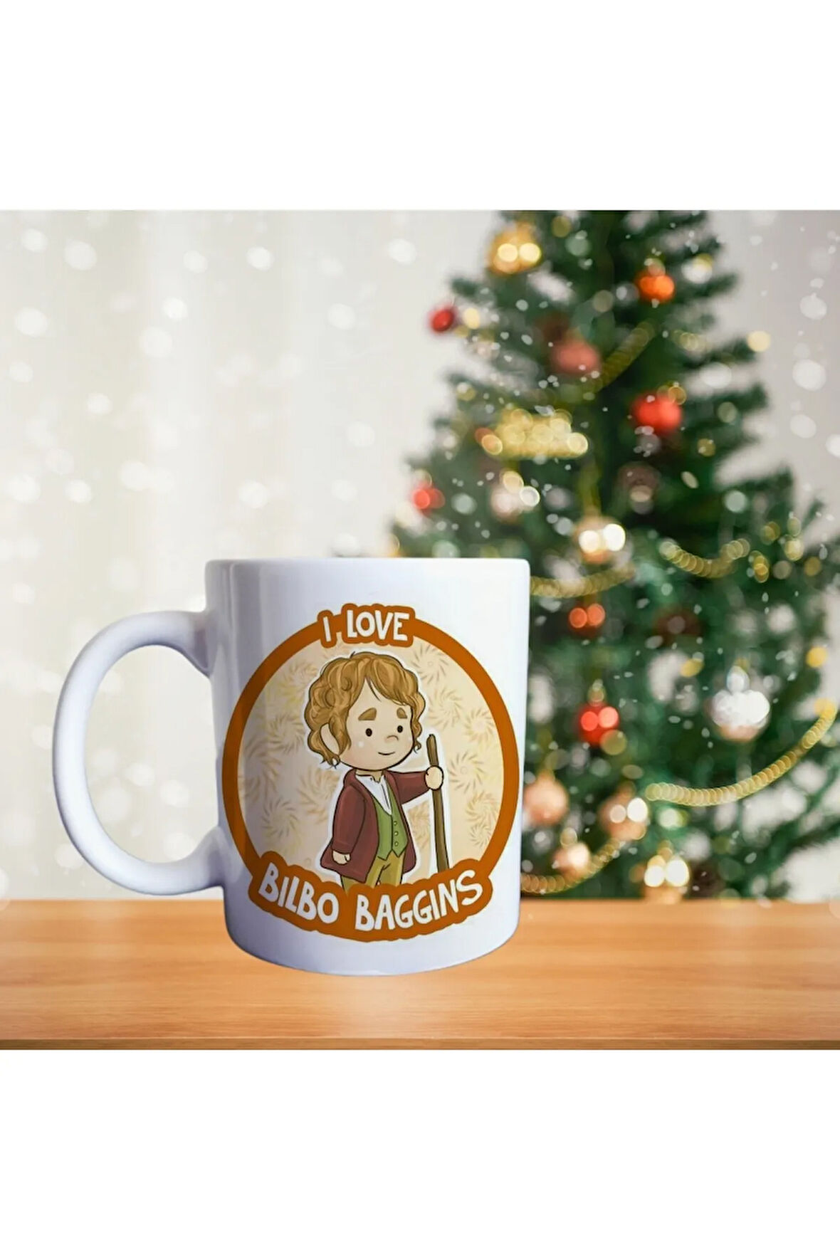 Hobbitler Porselen Kupa