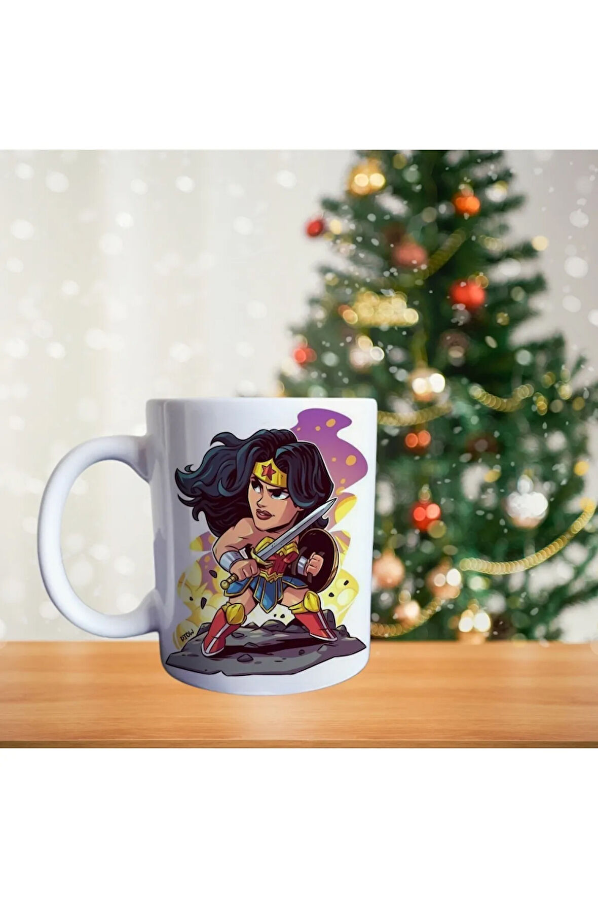 Wonder Women Porselen Kupa