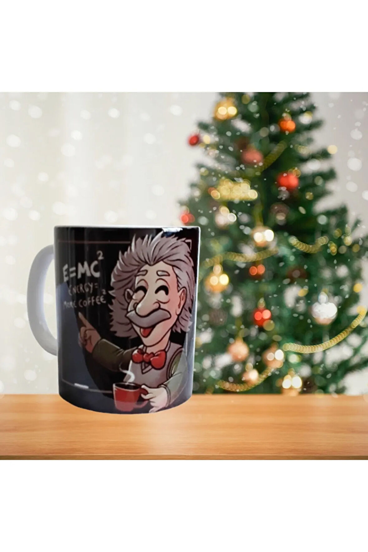 Albert Einstein Porselen Kupa
