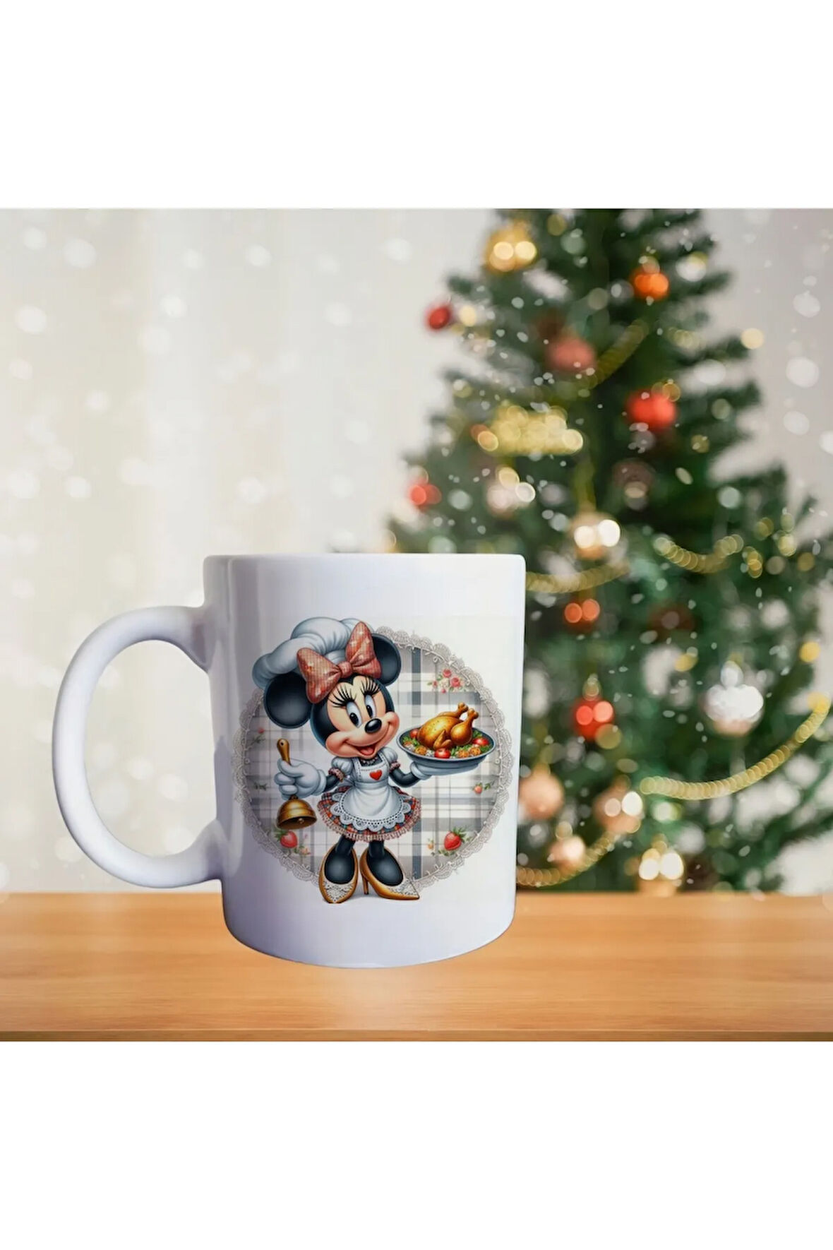 Minnie Mouse Mutfakta Porselen Kupa