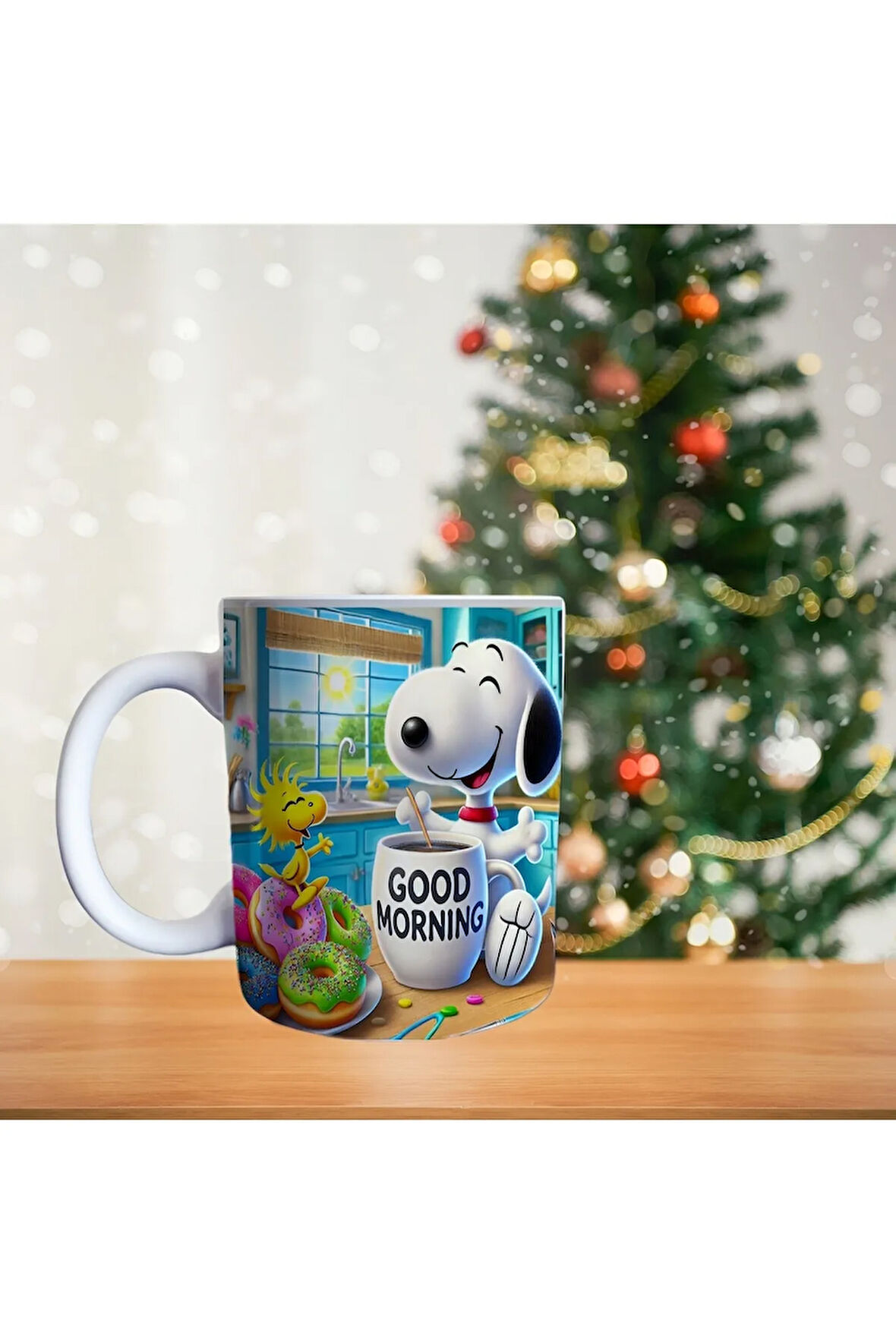 Snoopy Porselen Kupa