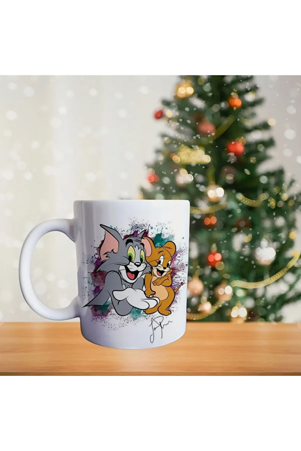 Tom Ve Jerry Porselen Kupa