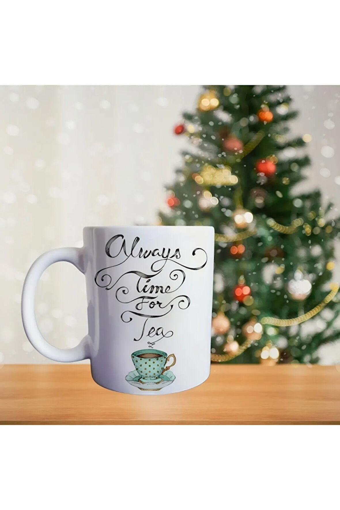 Çay Vakti Porselen Kupa