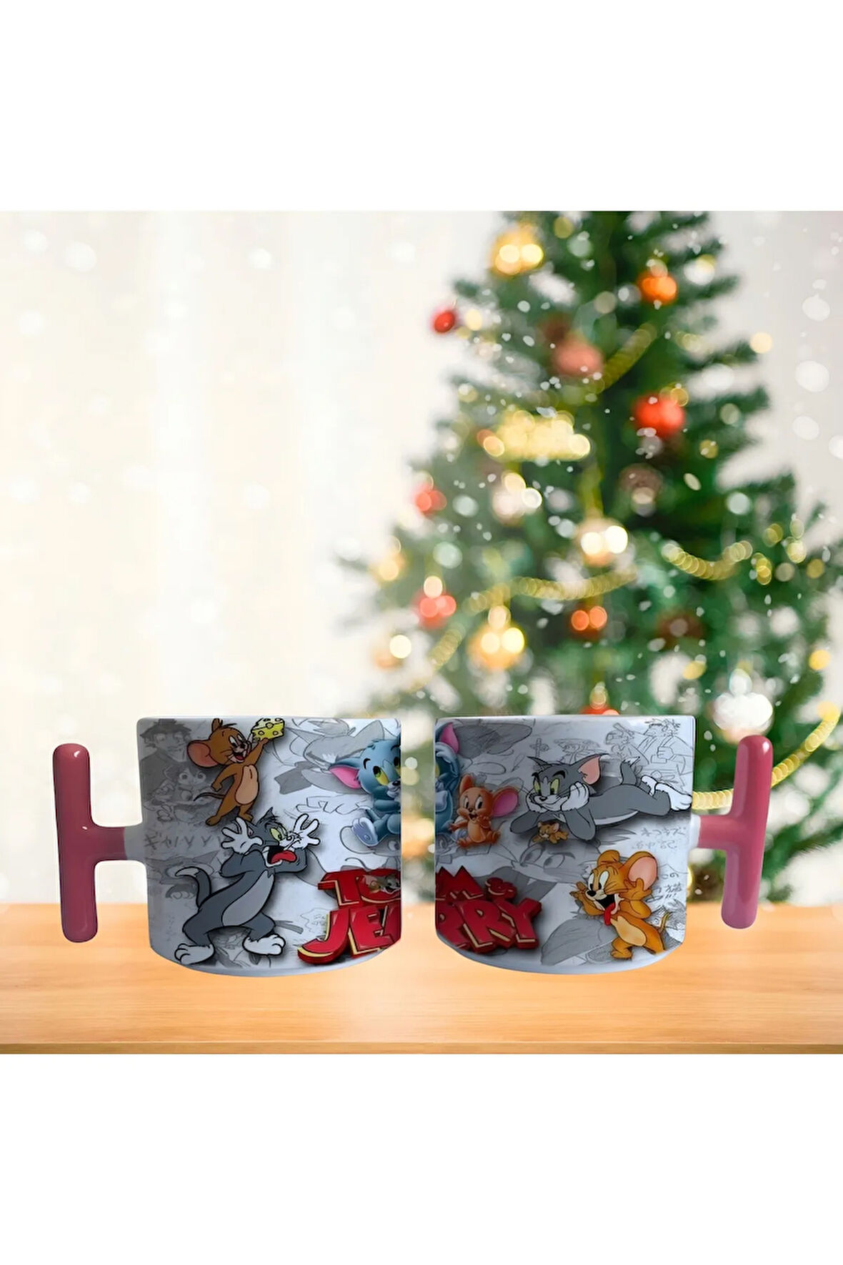Tom ve Jerry Porselen Fincan / Kupa -mug