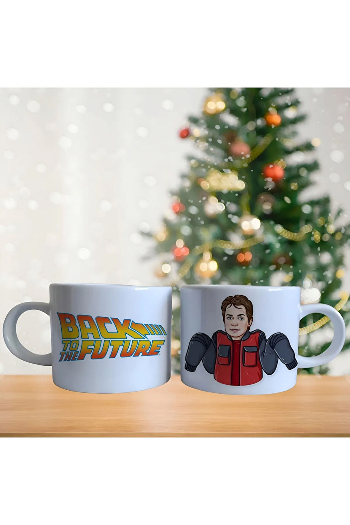 Geleceğe dönüş Porselen Fincan / Kupa -mug