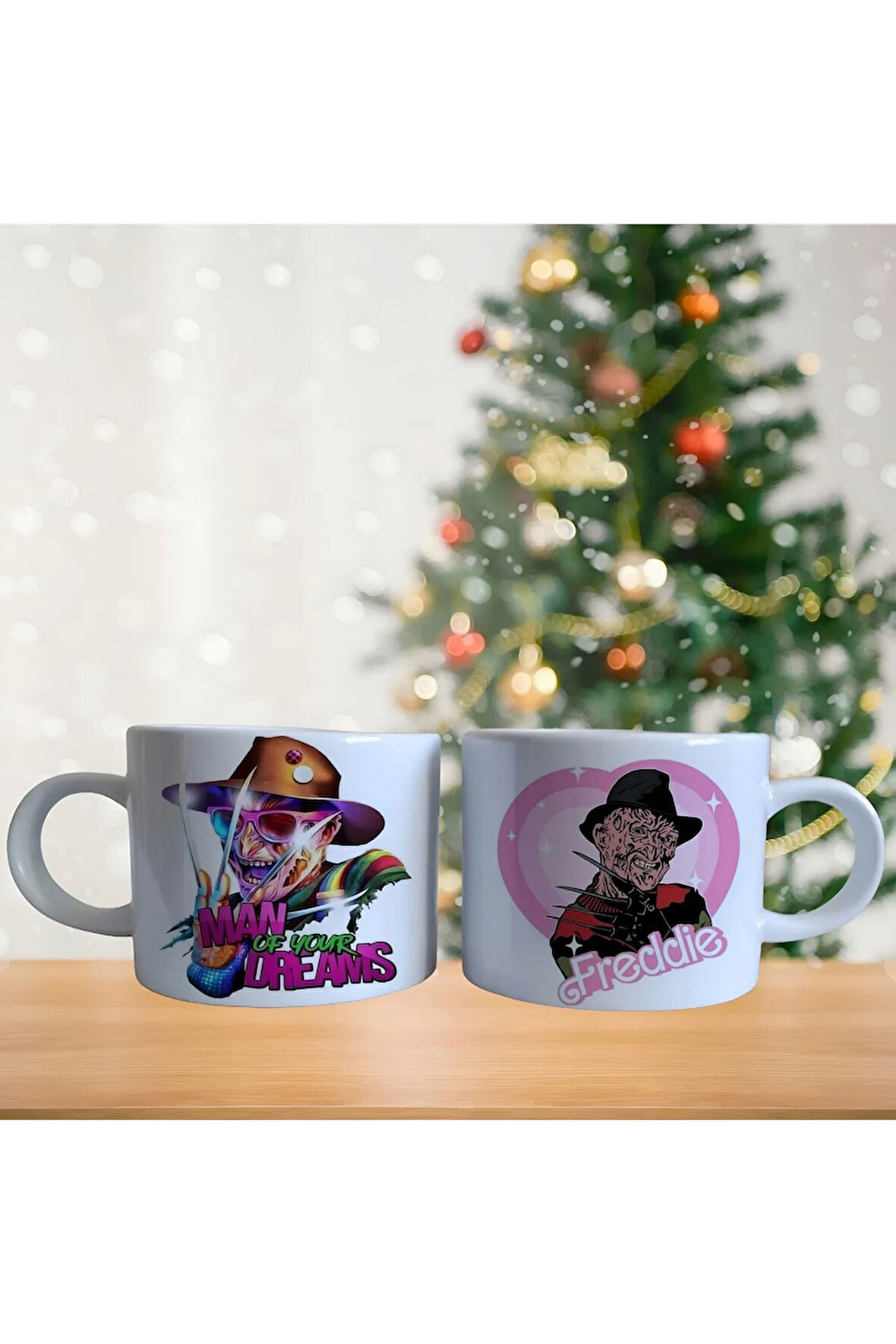 Freddie krueger Porselen Fincan / Kupa -mug