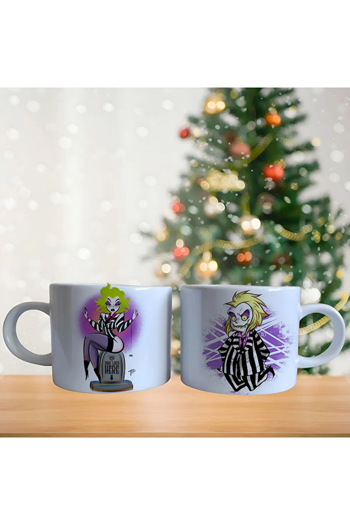 Bettle Juice Porselen Fincan / Kupa -mug