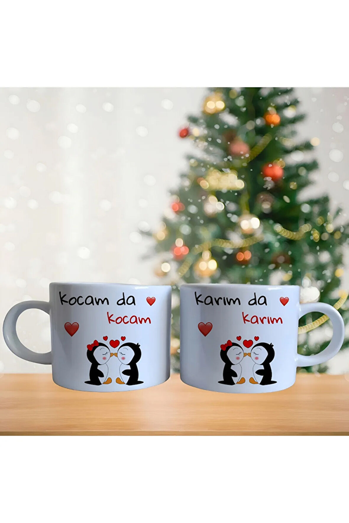 Kocam da kocam karım da karım Porselen Fincan Takımı