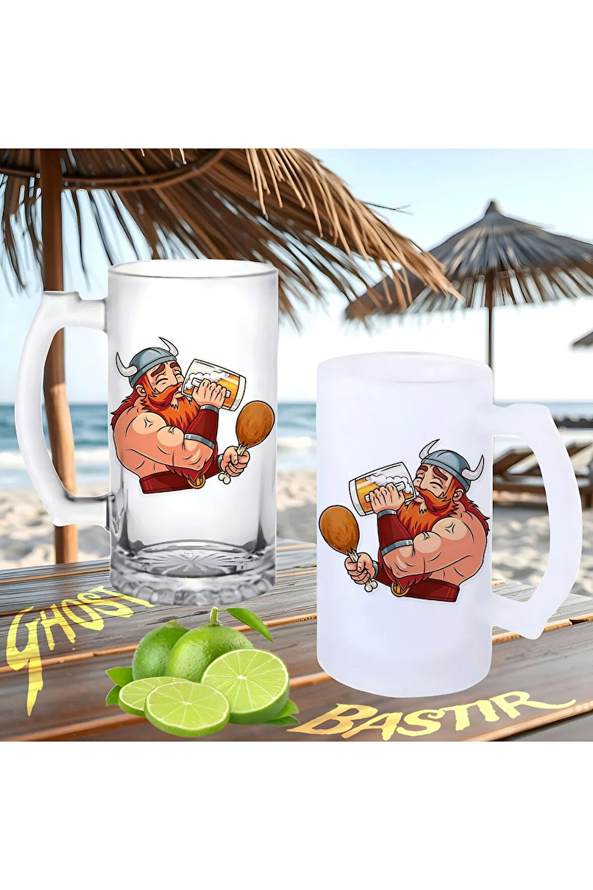 Vikingler buzlu ya da buzsuz bira bardağı