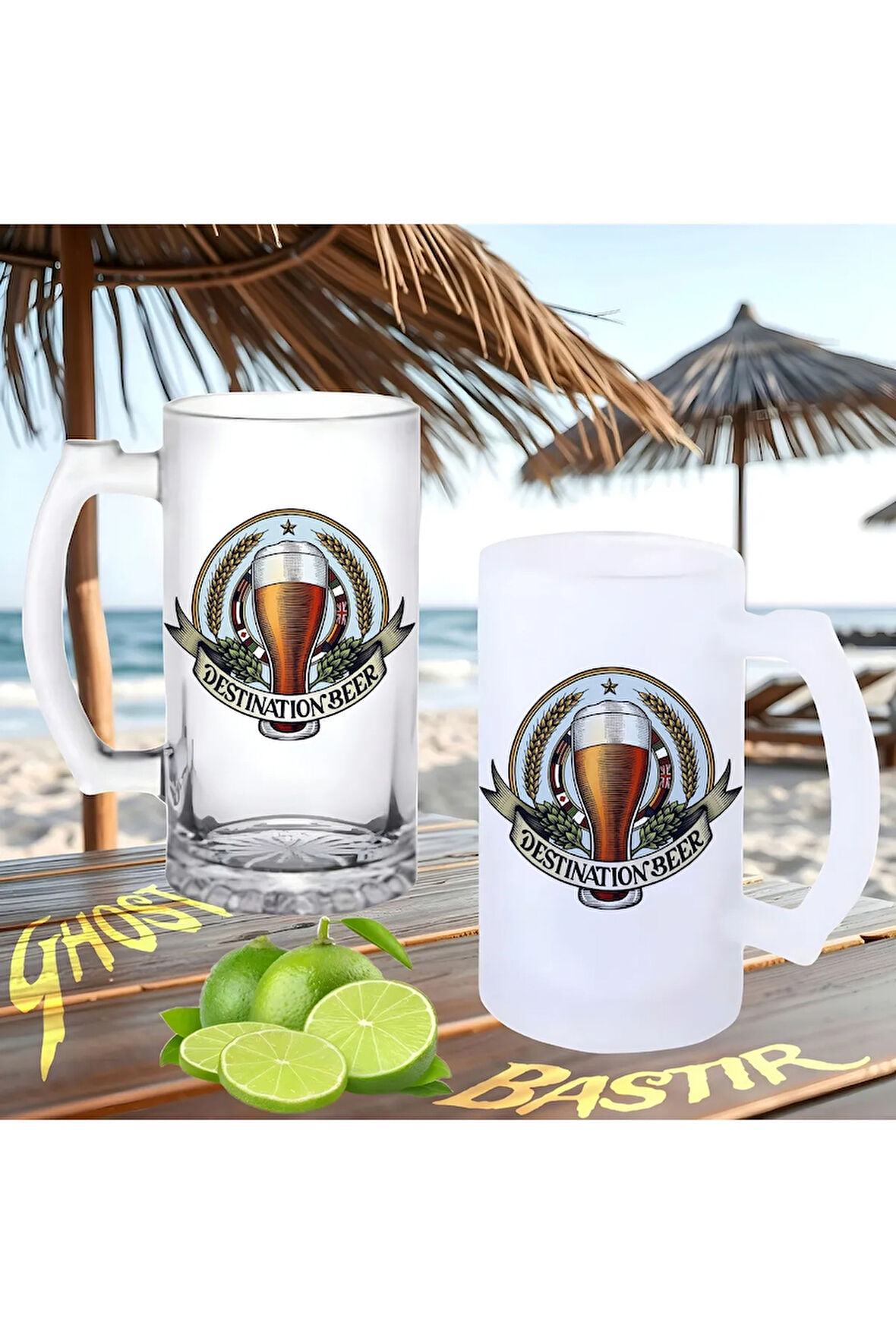 Bira destinasyonu buzlu ya da buzsuz bira bardağı