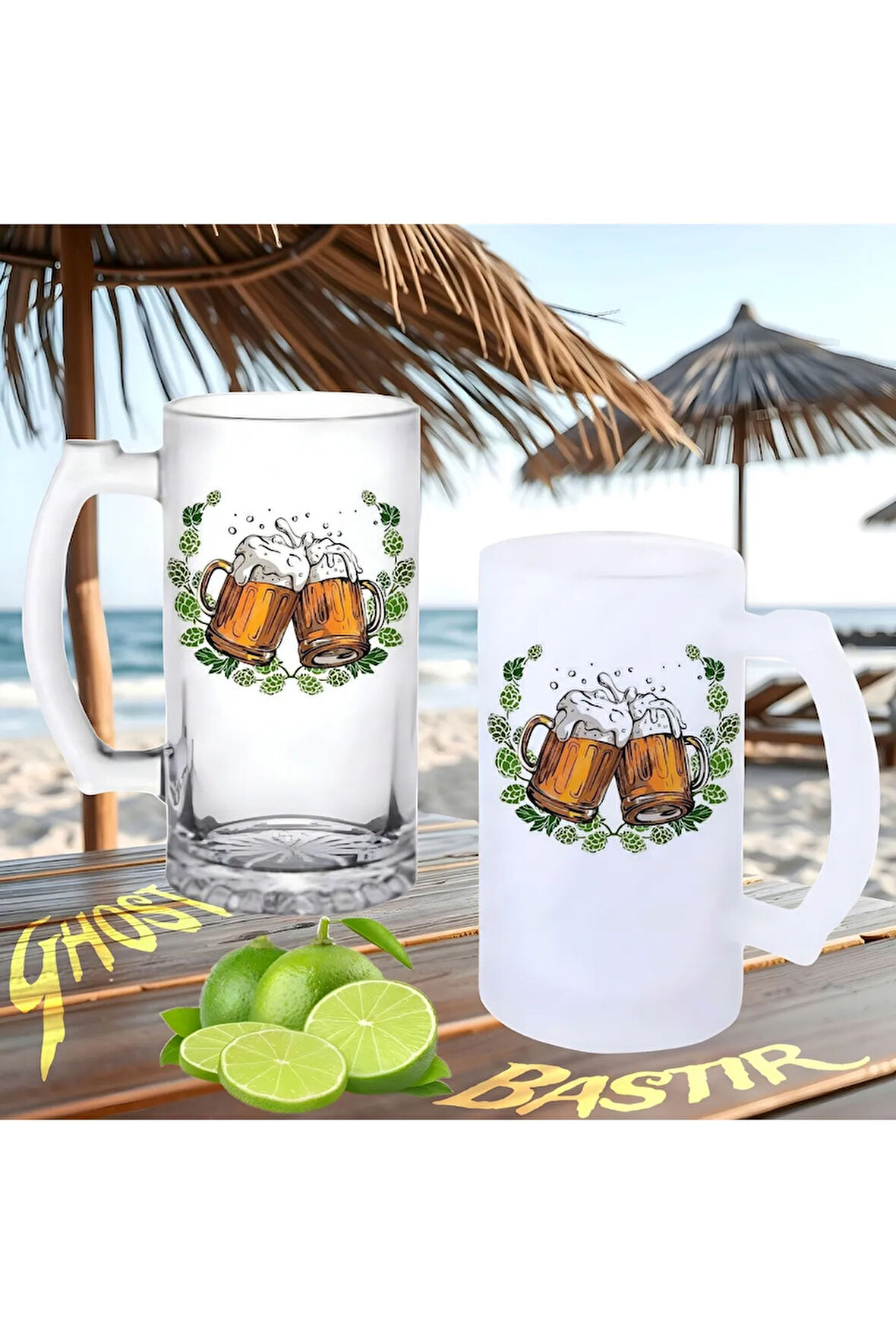 Cheers buzlu ya da buzsuz bira bardağı