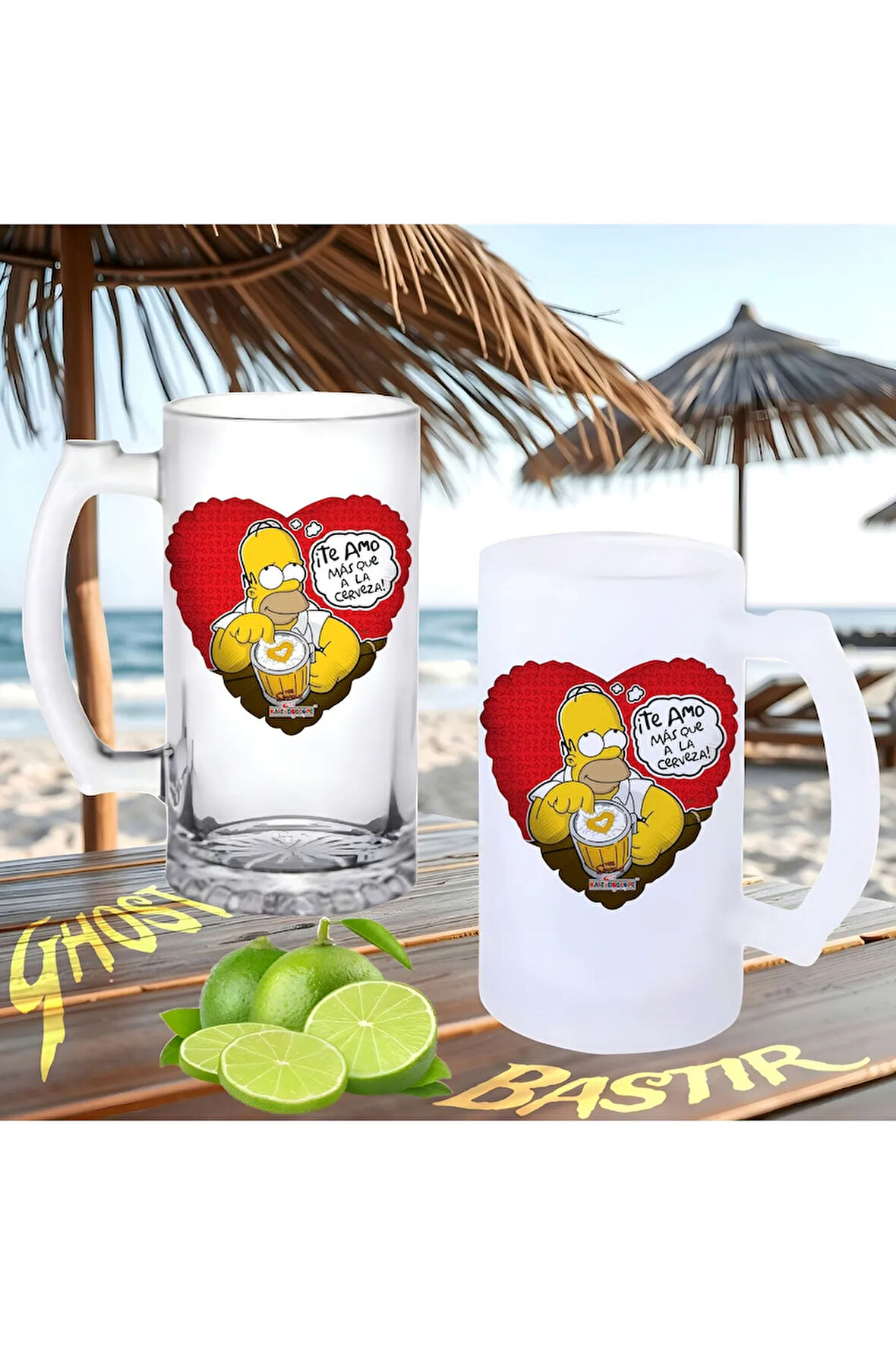 Bira aşkı buzlu ya da buzsuz bira bardağı