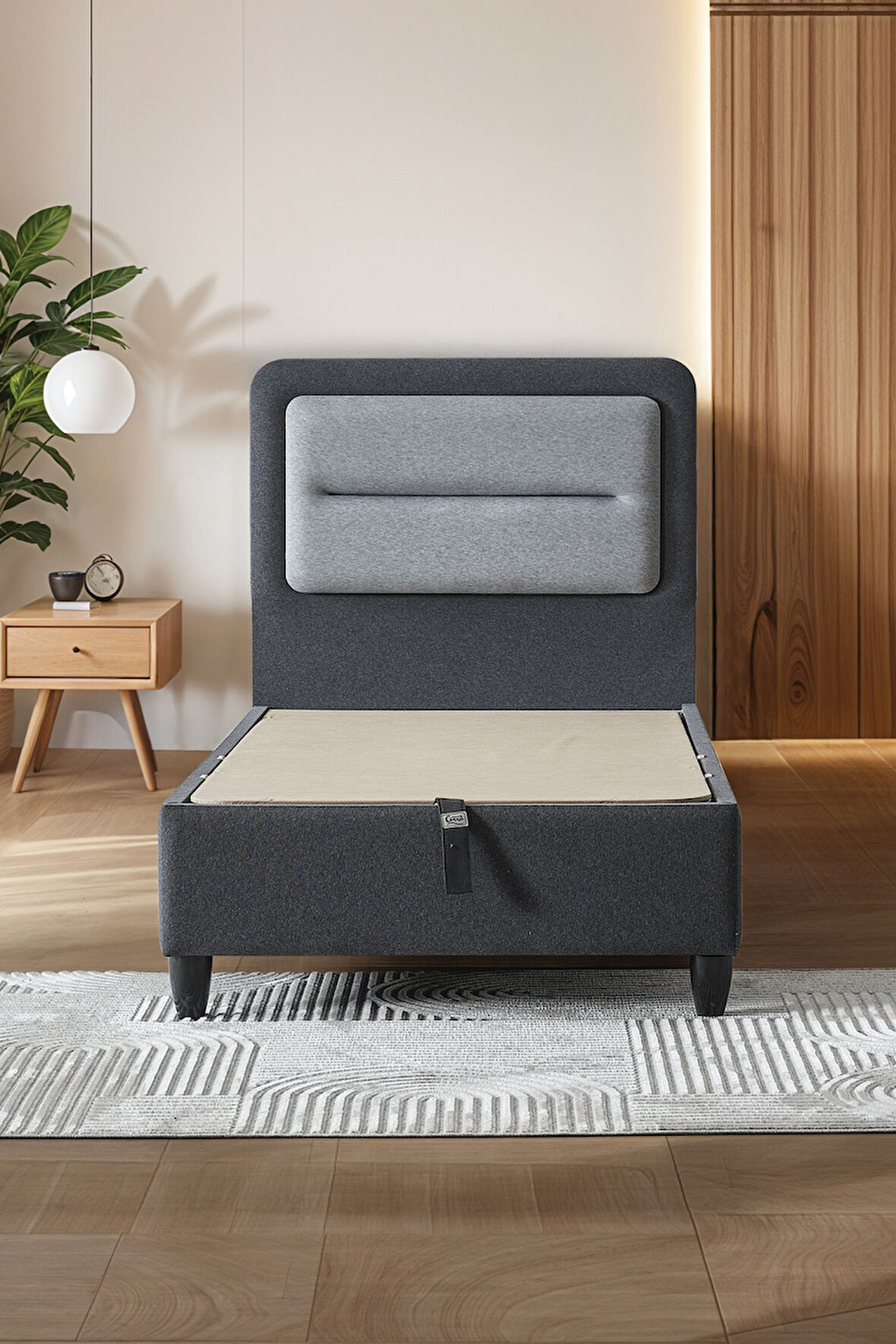 Gisela Tek Kişilik Sandıklı Baza ve Başlık Seti 2’li Set