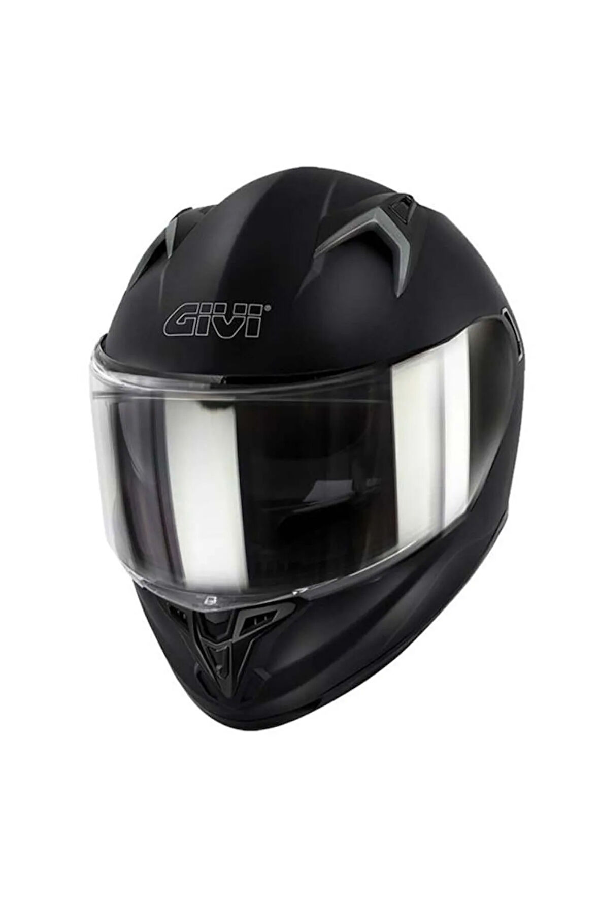 50.8 Mat Siyah Kask