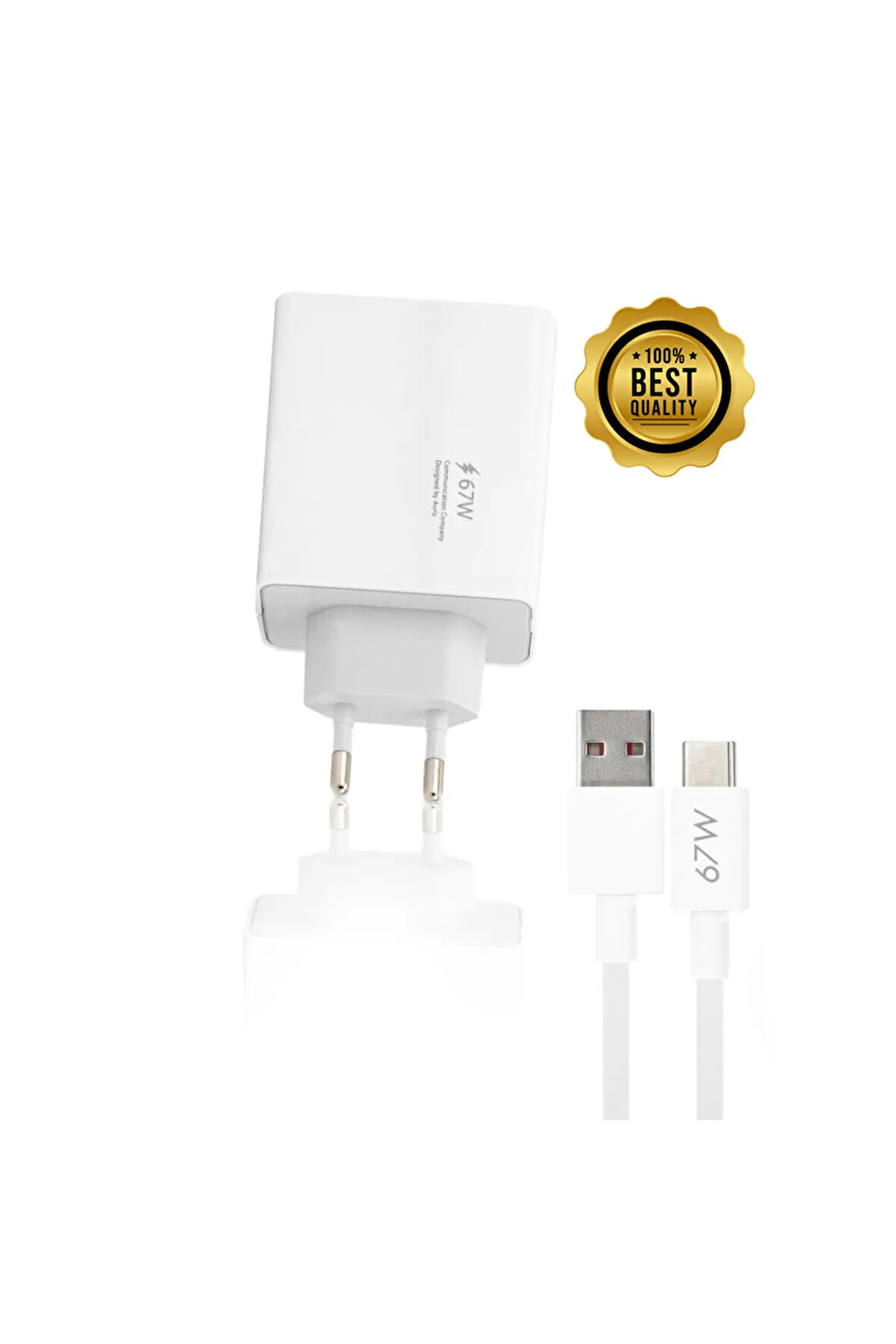 Poco F4 Poco M6 Pro Uyumlu 67w Süper Hızlı Şarj Aleti Cihazı Seti