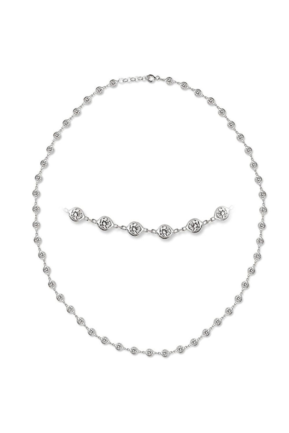 925 Ayar Gümüş Suyolu Kolye (GK00188)