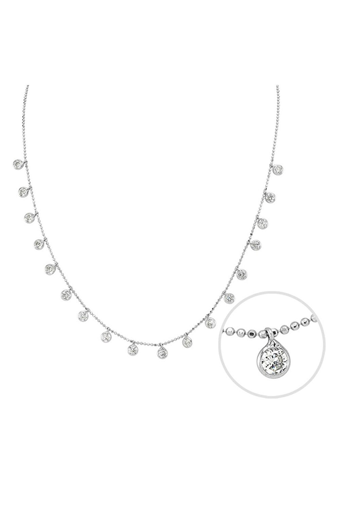 925 Ayar Tifani Gümüş Kolye (GK00508)