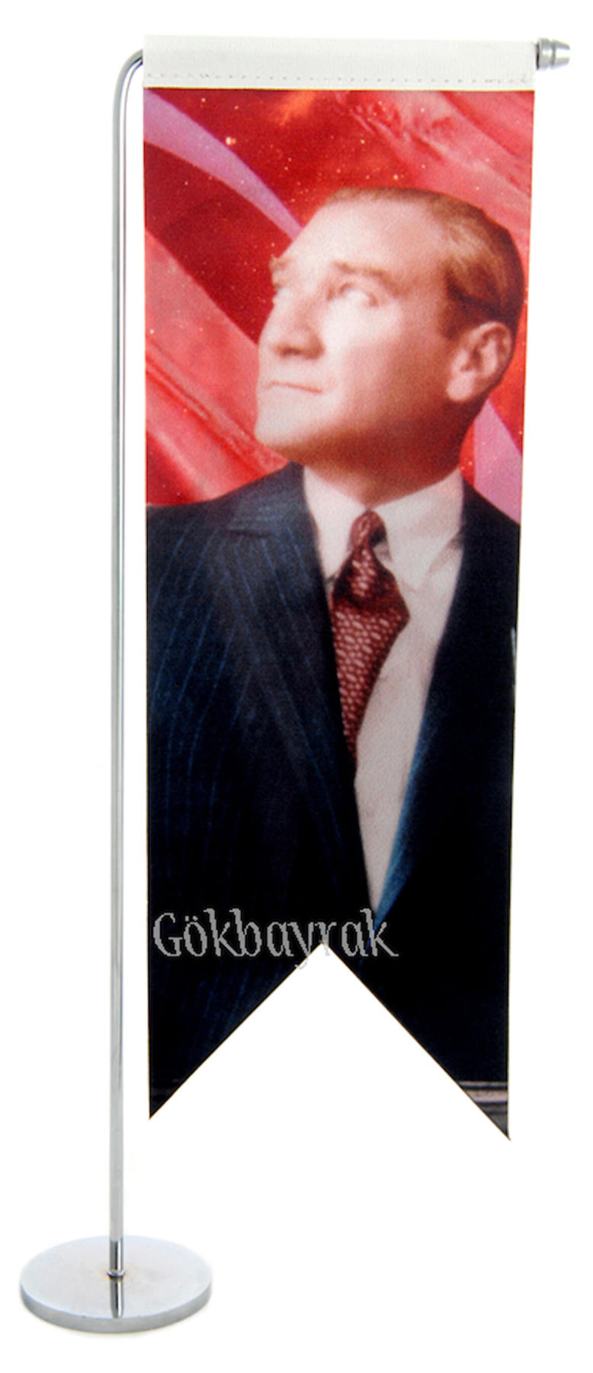 Kırlangıç Atatürk masa bayrağı (10'luk)