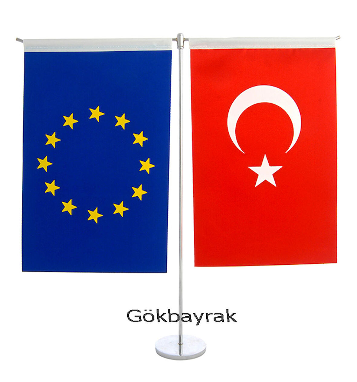 T- Tipi Devlet Masa Bayrağı (15'lik)
