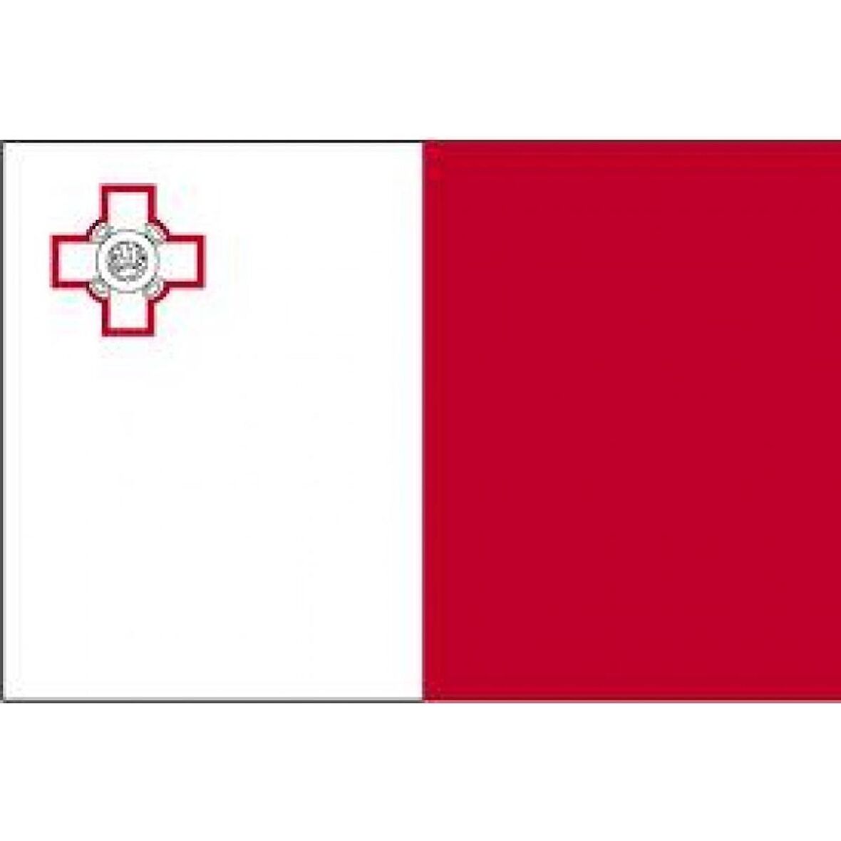 Malta Devlet Gönder Bayrağı 70x105 cm
