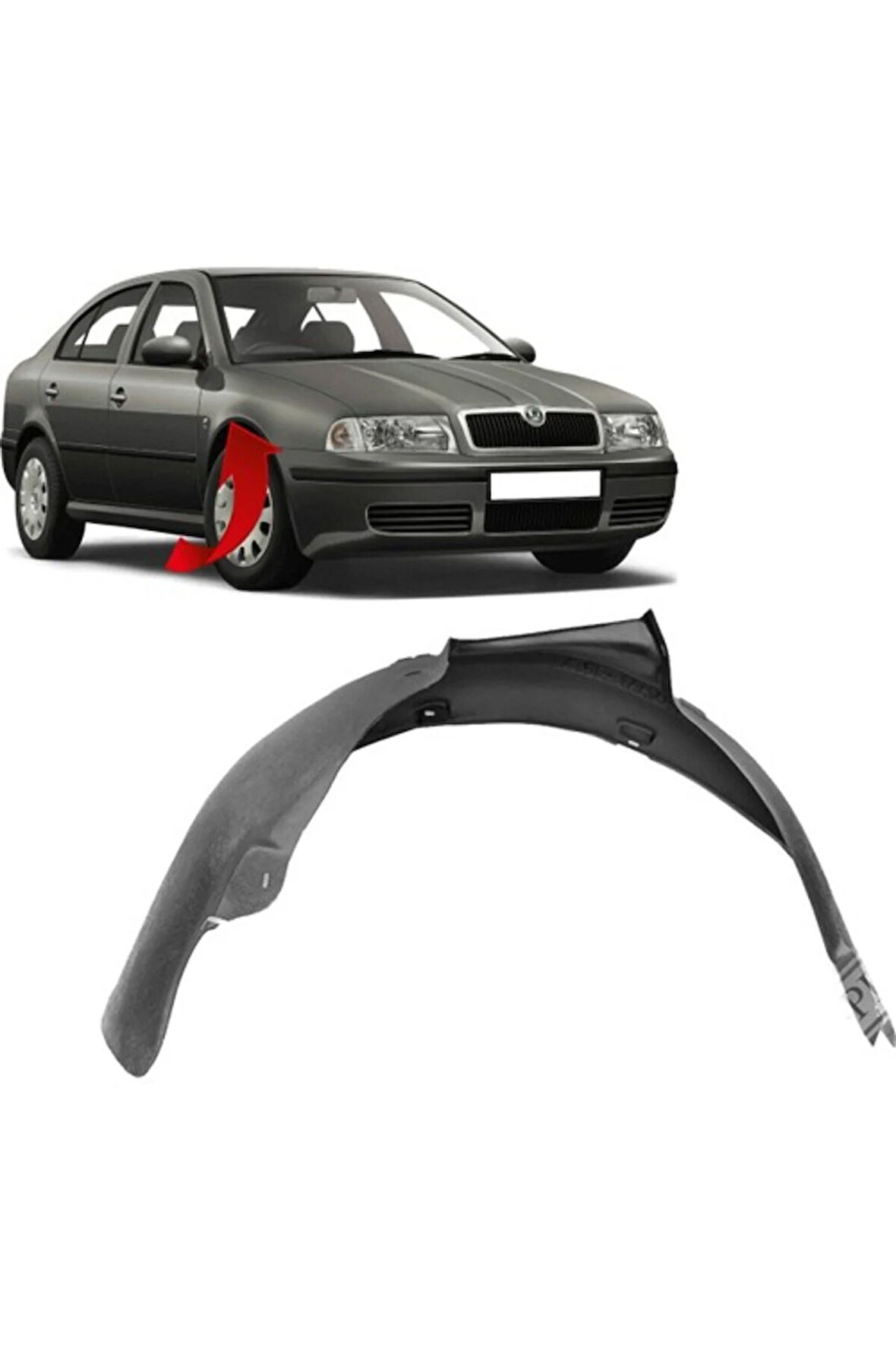 Skoda Octavia Sağ Çamurluk Davlumbazı 1999-2005 1U0809962C