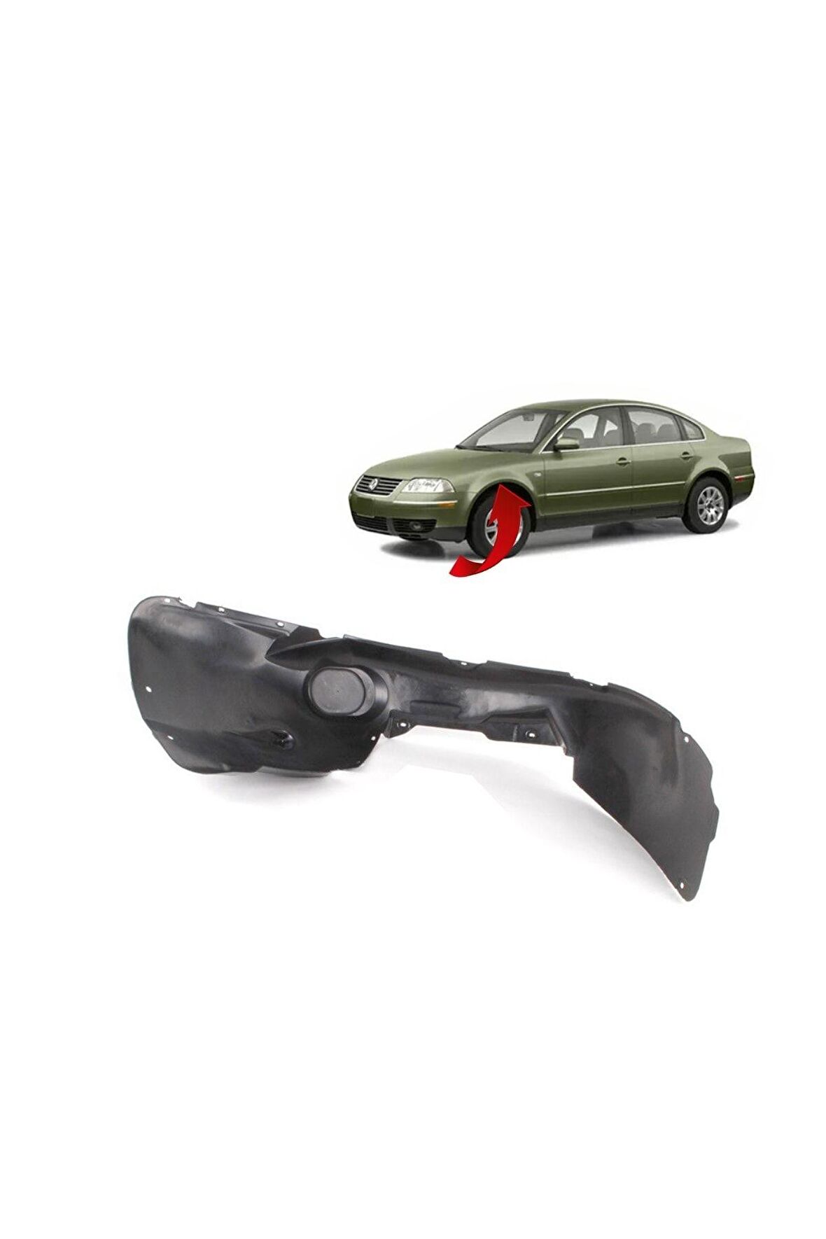 Vw Passat B5.5 Uyumlu Sol Çamurluk Davlumbazı 2001-2005 3b0809957a