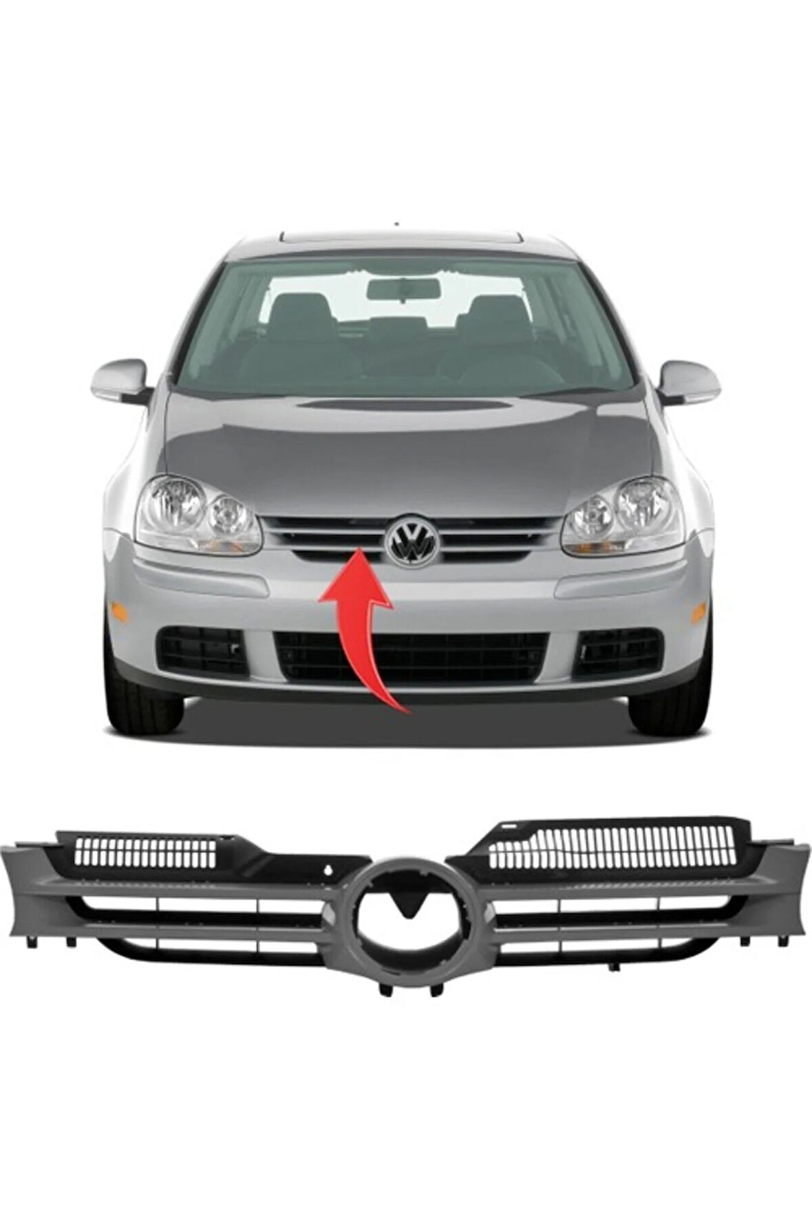 Vw Golf 5 Ön Panjur 2004-2009 1K0853651A