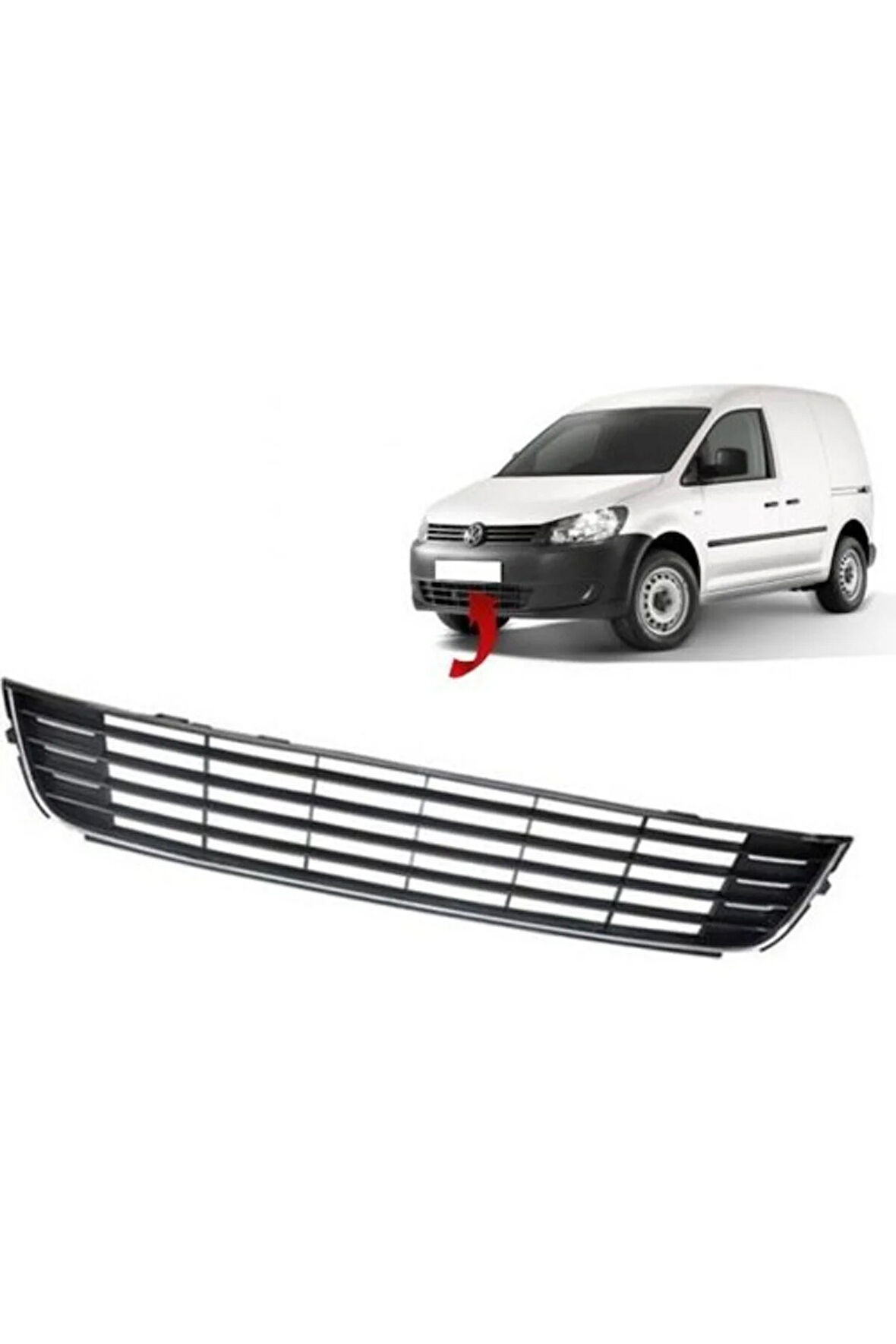 Vw Caddy Orta Izgara Nikelajlı 2011-2015 1T0853671C