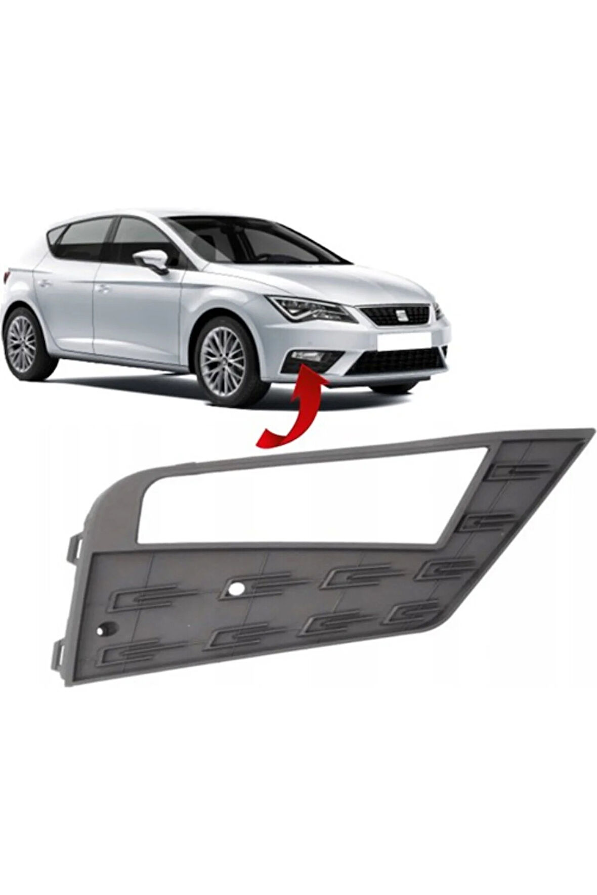 Seat Leon Sağ Sis Kapağı Sisli 2017-2020 5F0853666G