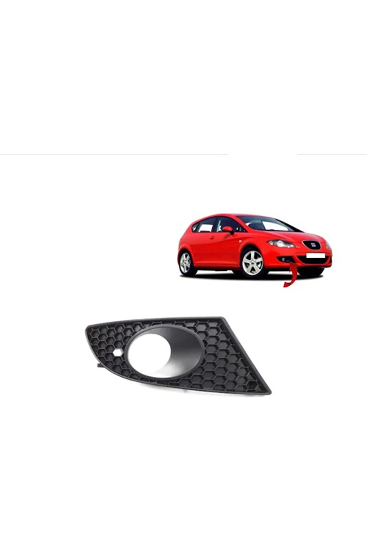 Seat Leon Sağ Sis Kapağı Sisli 2005-2009 1P0853666A