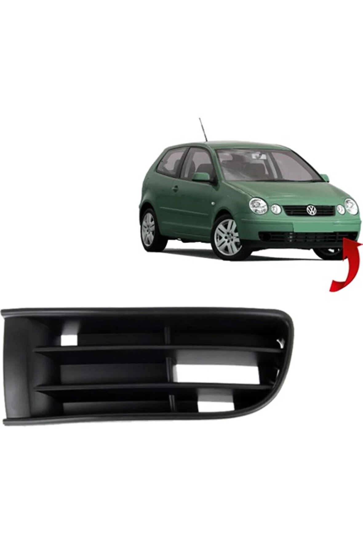 Vw Polo Sol Sis Kapağı Sissiz 2002-2005 6Q0853665F