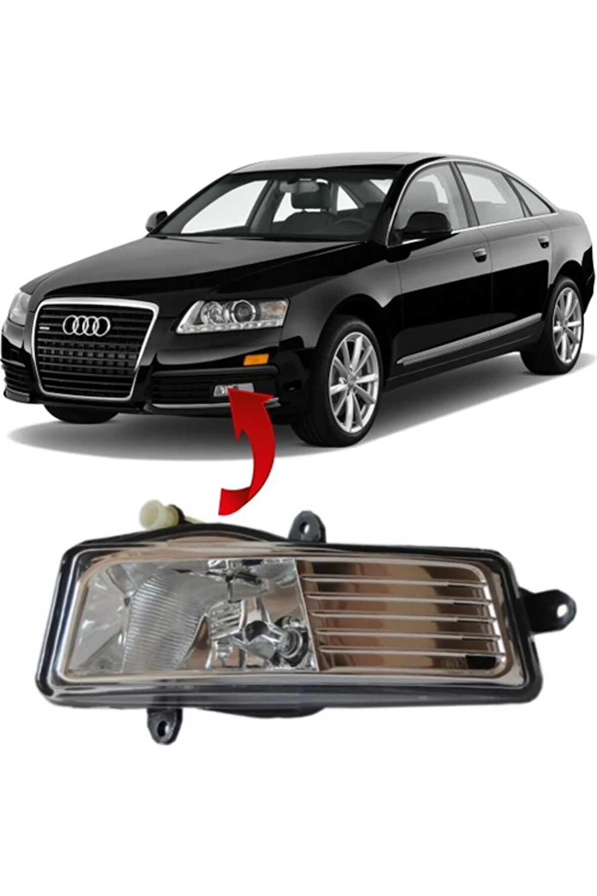 Audi A6 Sol Sis Farı 2009-2012 4F0941699A