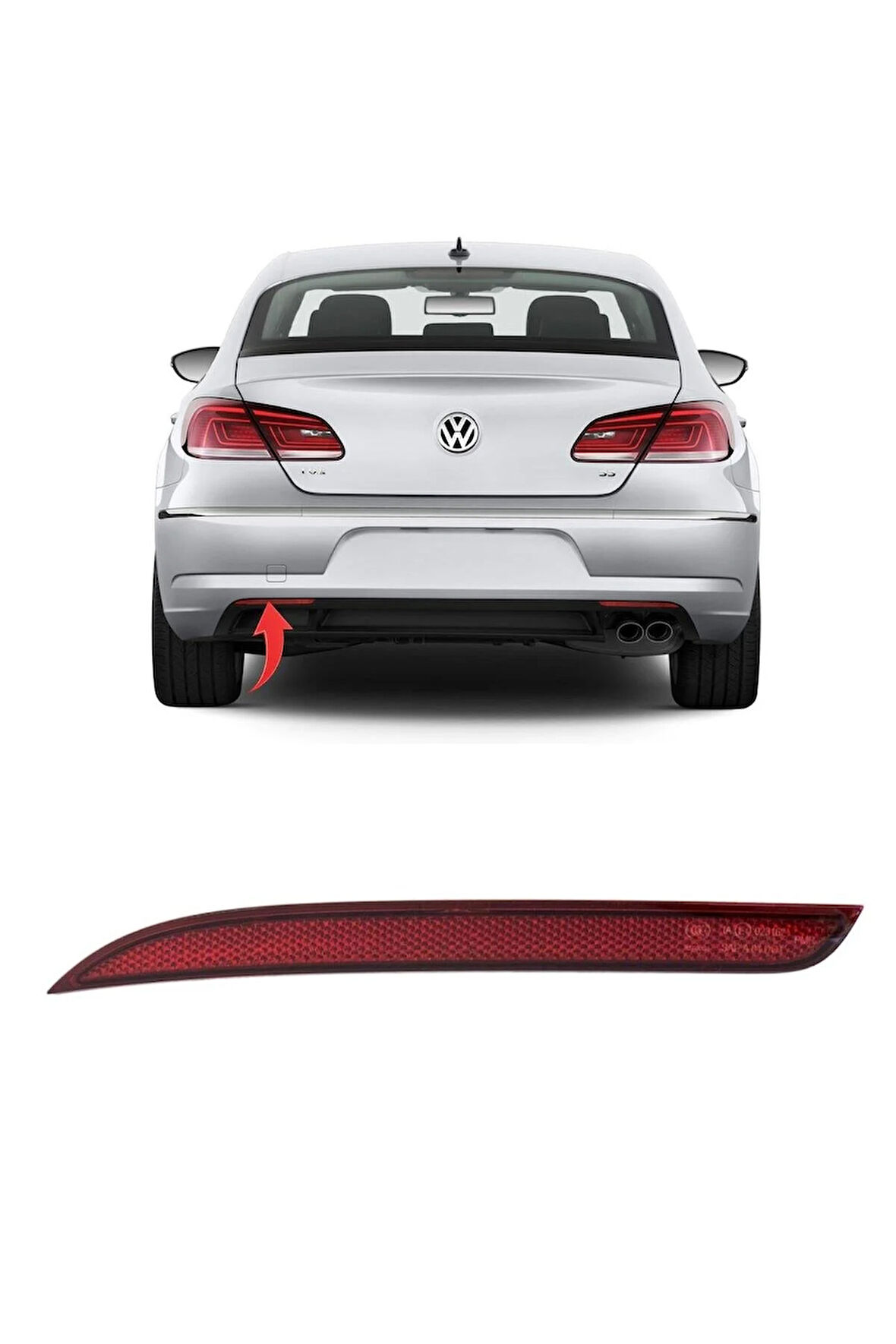 Vw Cc Sol Reflektör 2012 Sonrası 3C8945105D