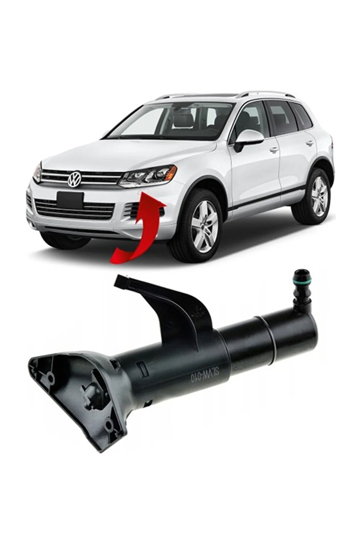 Vw Touareg Sol Far Yıkama Robotu 2011-2014 7P6955979