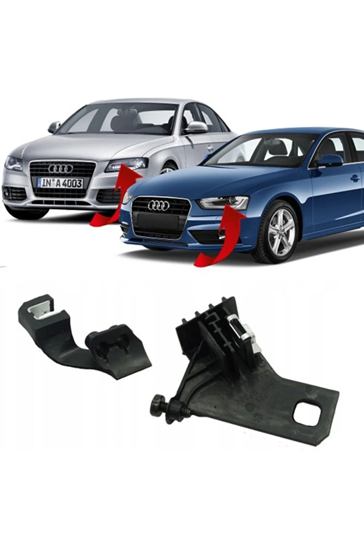 Audi A4 Sol Far Tamir Kiti 2008-2016 8K1941121