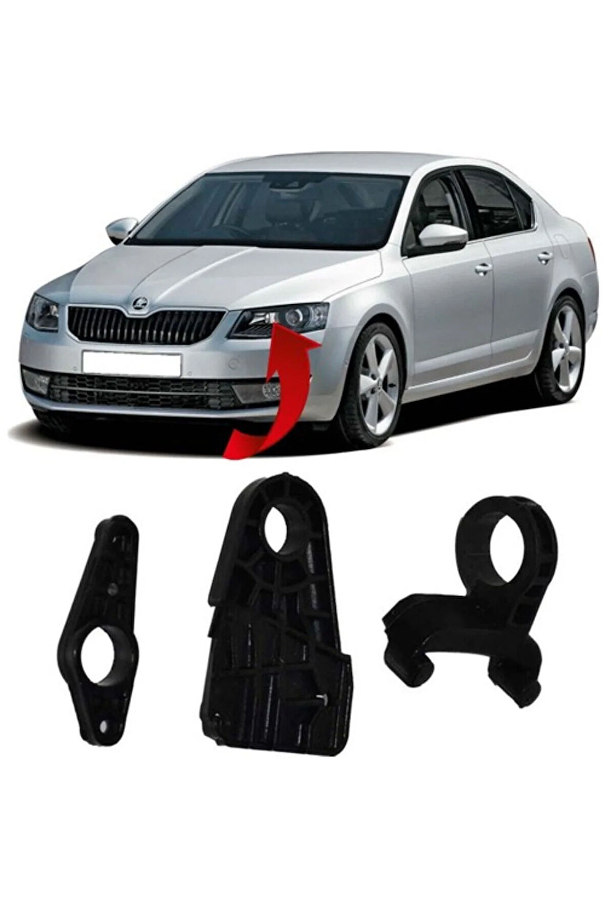 Skoda Octavia Sol Far Tamir Kiti 2013-2017 5E0998225