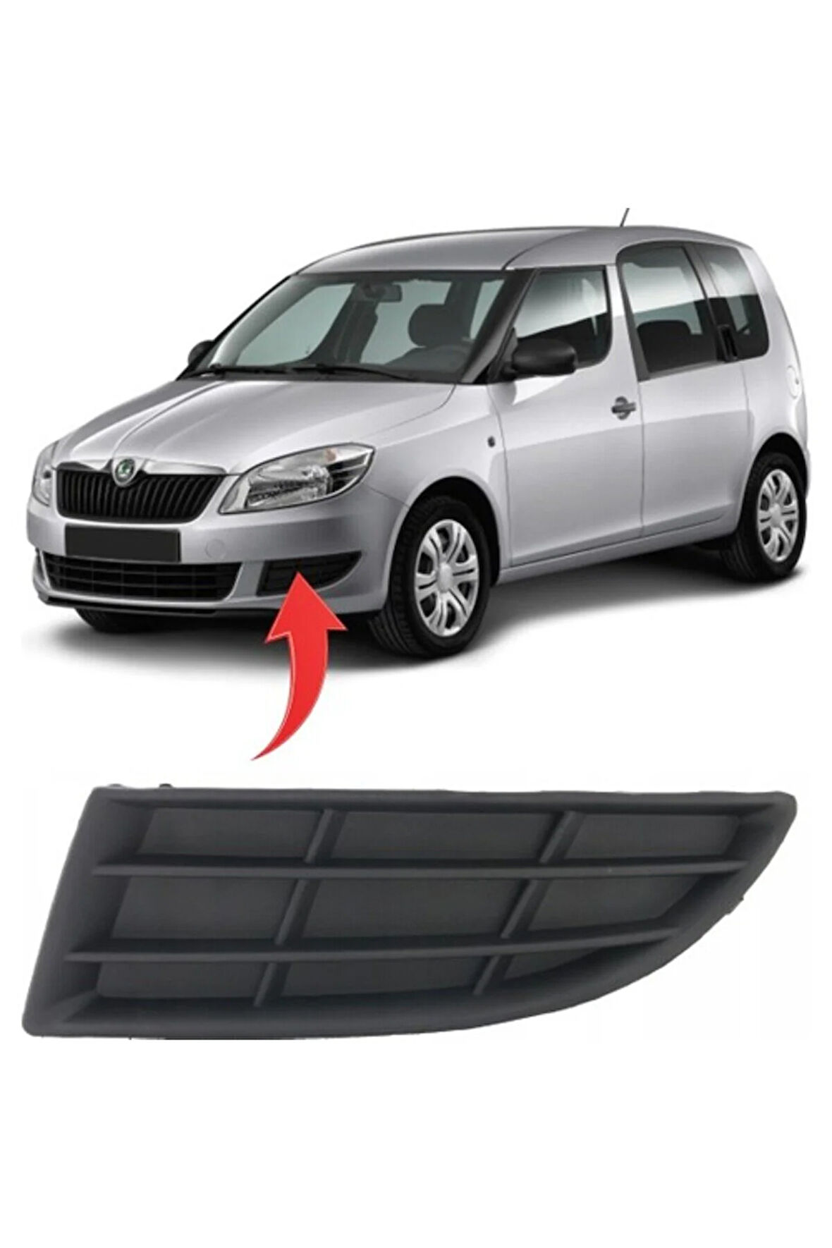 Ön Tampon Kapagı Sol Fabia -Roomstar 2011-2015