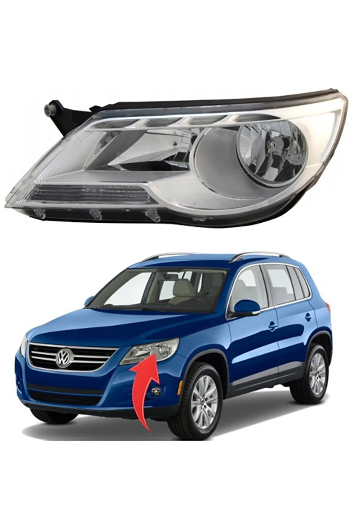 Far Komple Sol Tıguan 0811