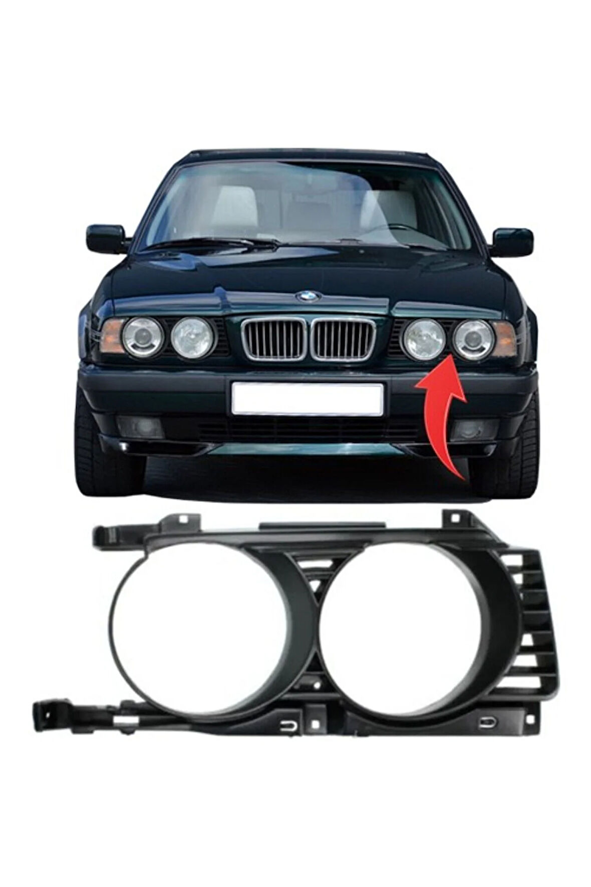 Bmw 5 Serisi E34 Ön Panjur Sol 1994-1996 51138148311