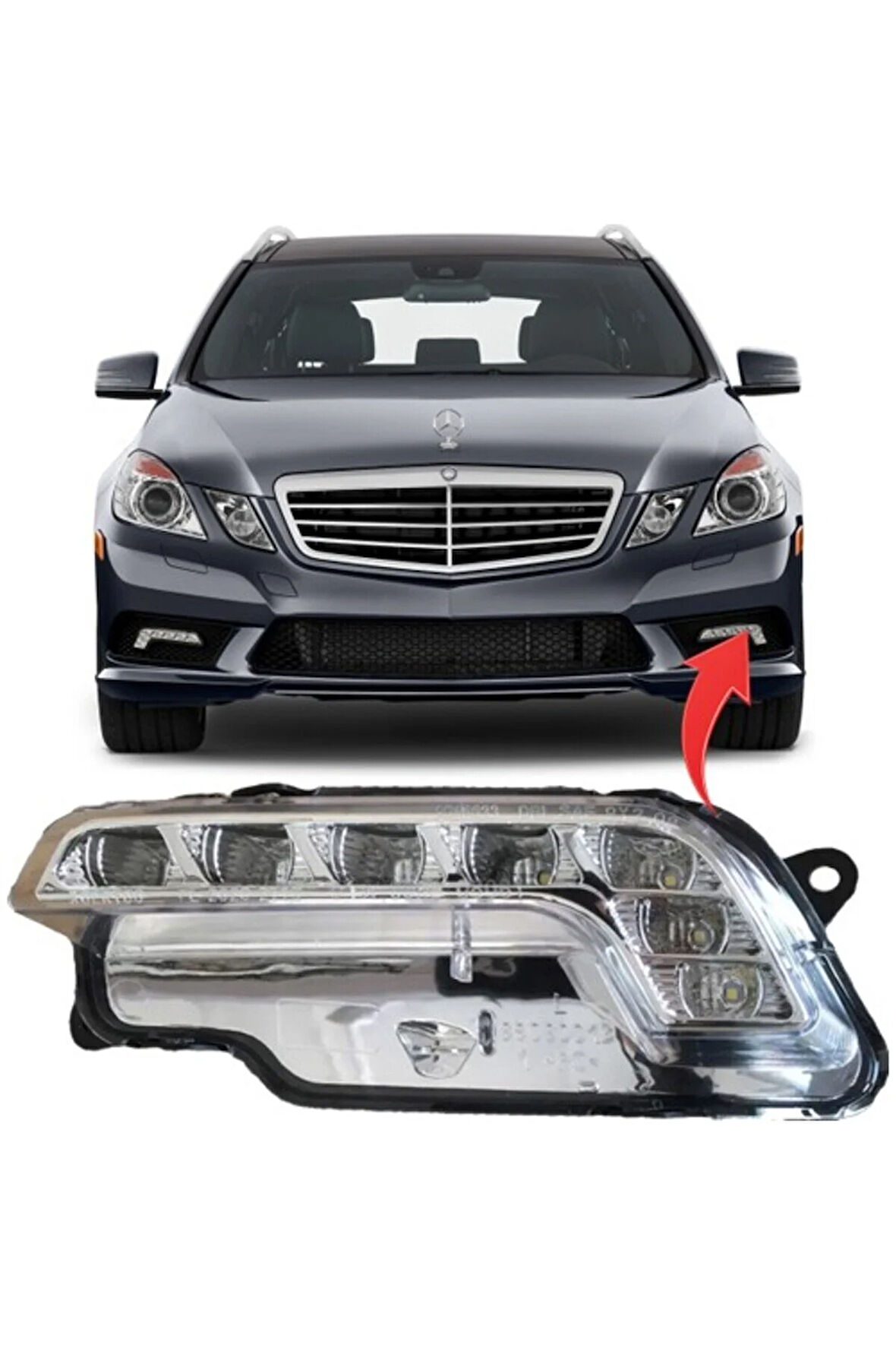 Gunduz Farı Sol (Led, Amg) E-Class W212 0916 S212 1116
