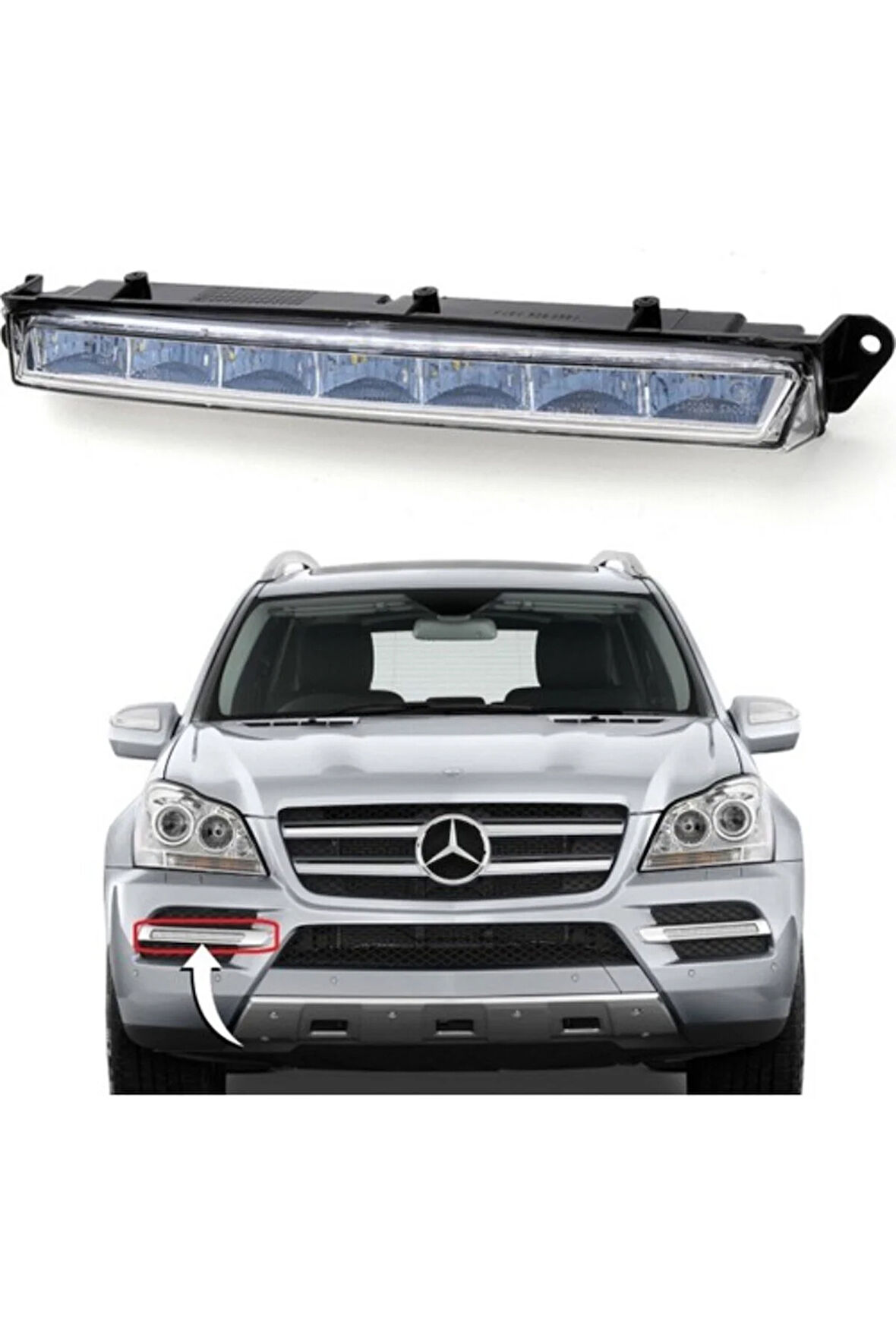 Gunduz Farı Sag (Led) Gl-Class X164 0612 Gl-Class X166 1215